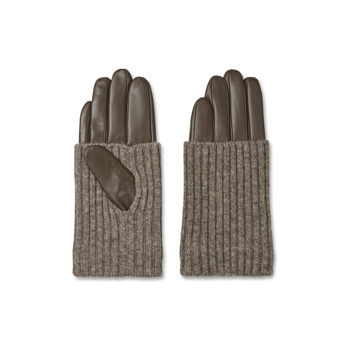 Day-ET Leather Knit Glove