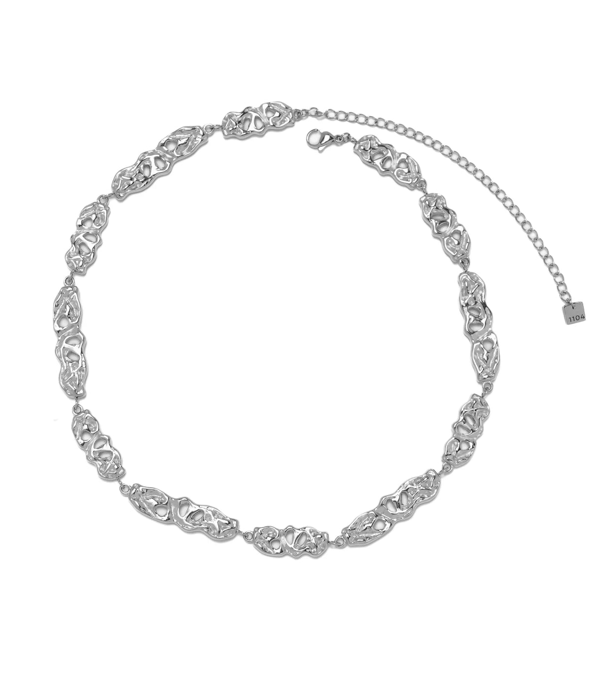 1104 by MAR - MIA2803 XL HÁLSMEN SILFUR