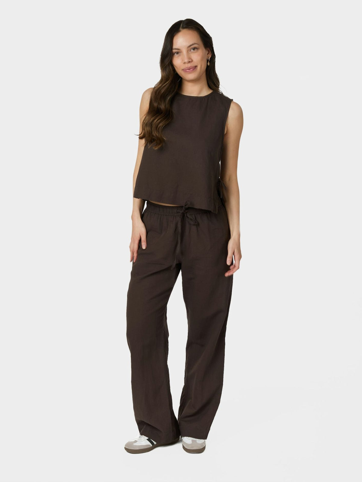 Neo Noir Sonar Linen Pants Unisex