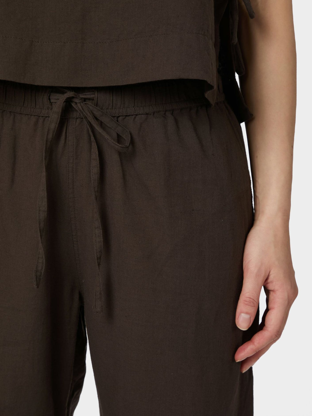 Neo Noir Sonar Linen Pants Unisex