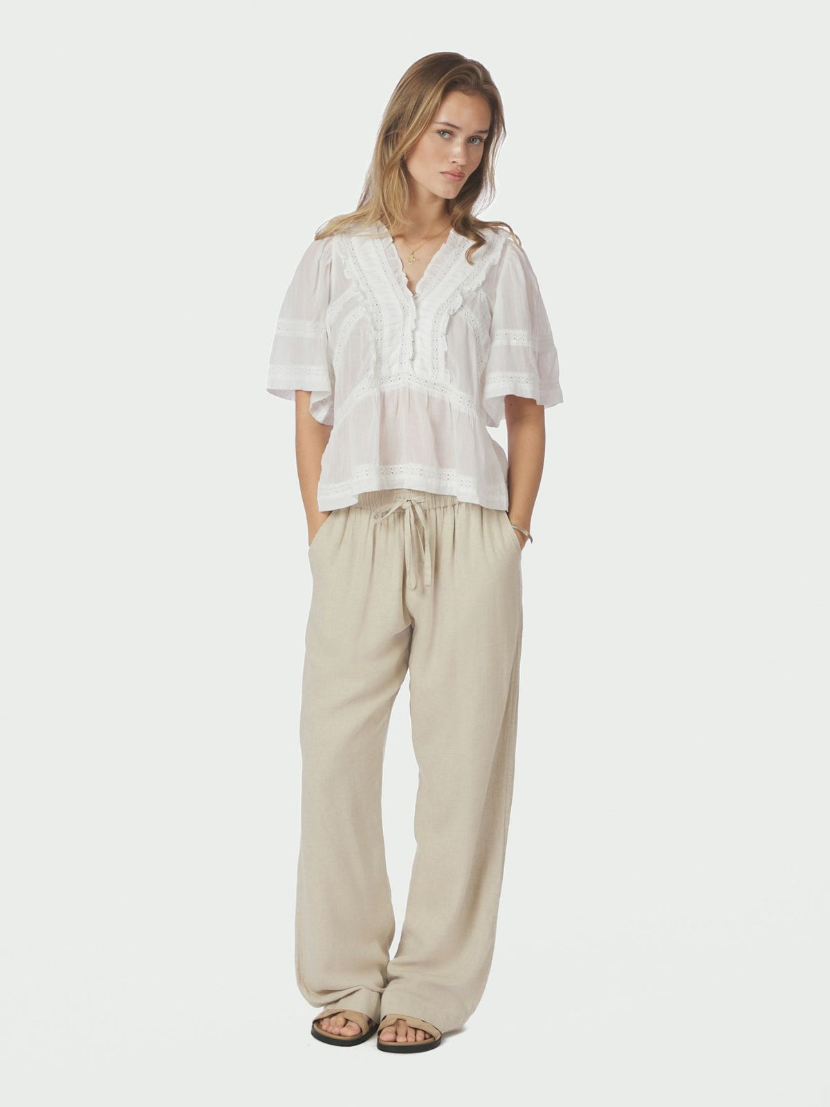 Neo Noir Evienne S Voile Top
