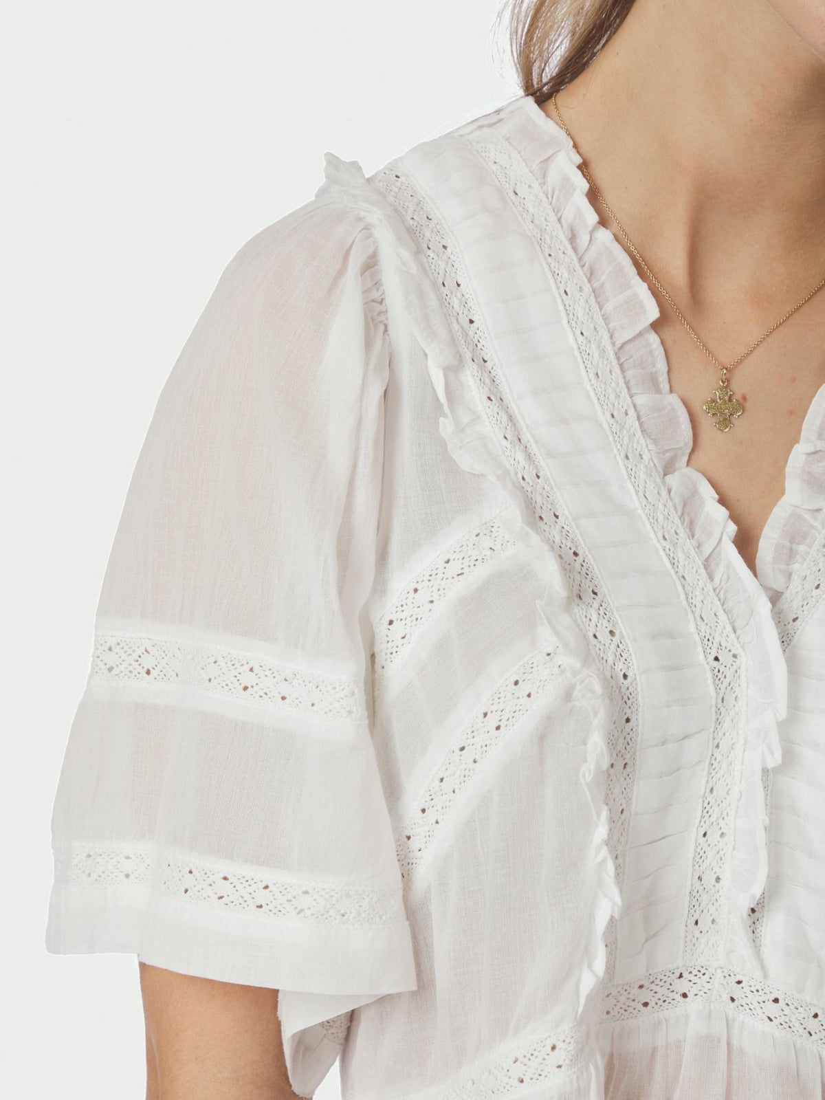 Neo Noir Evienne S Voile Top