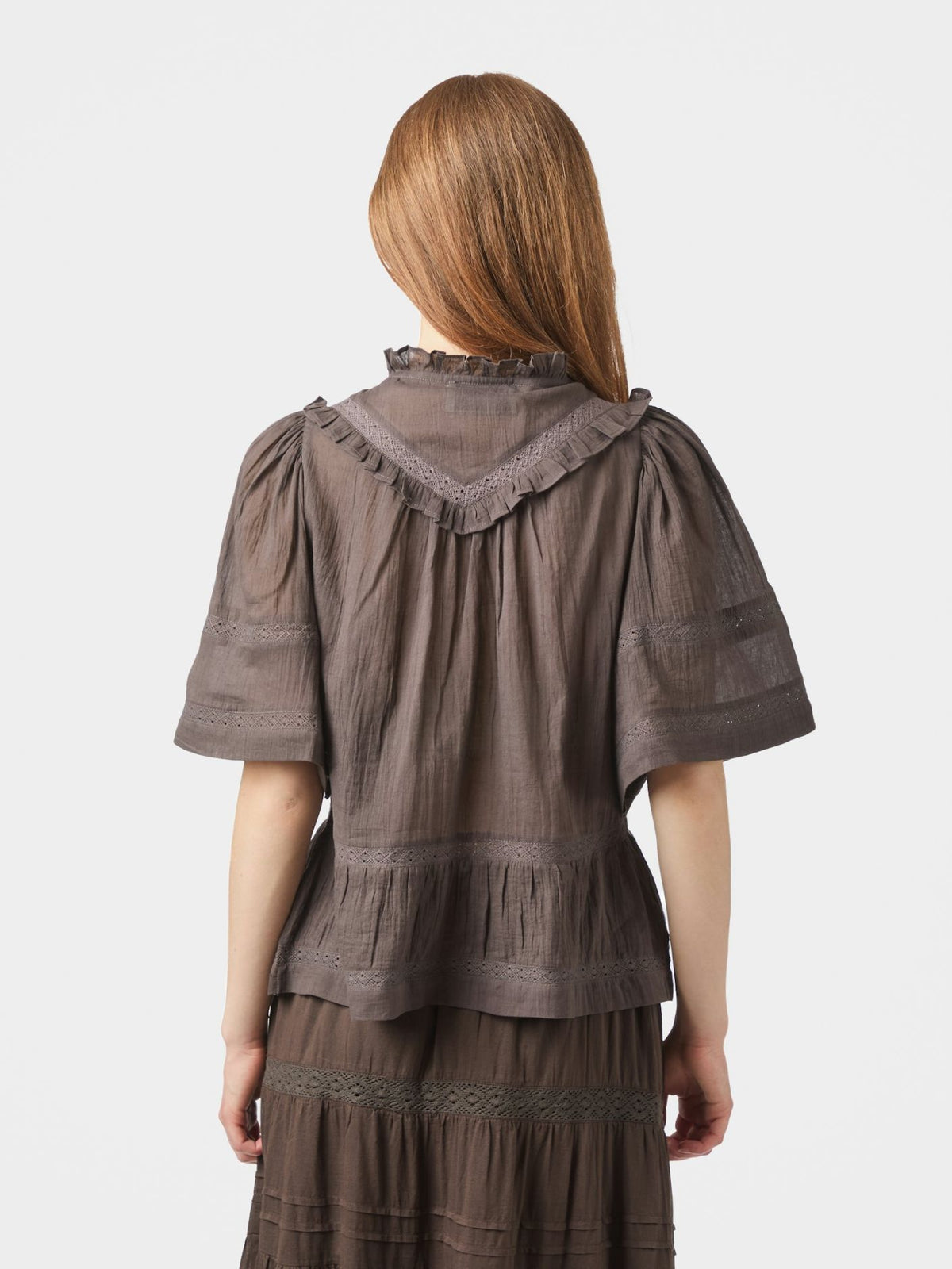 Neo Noir Evienne S Voile Top