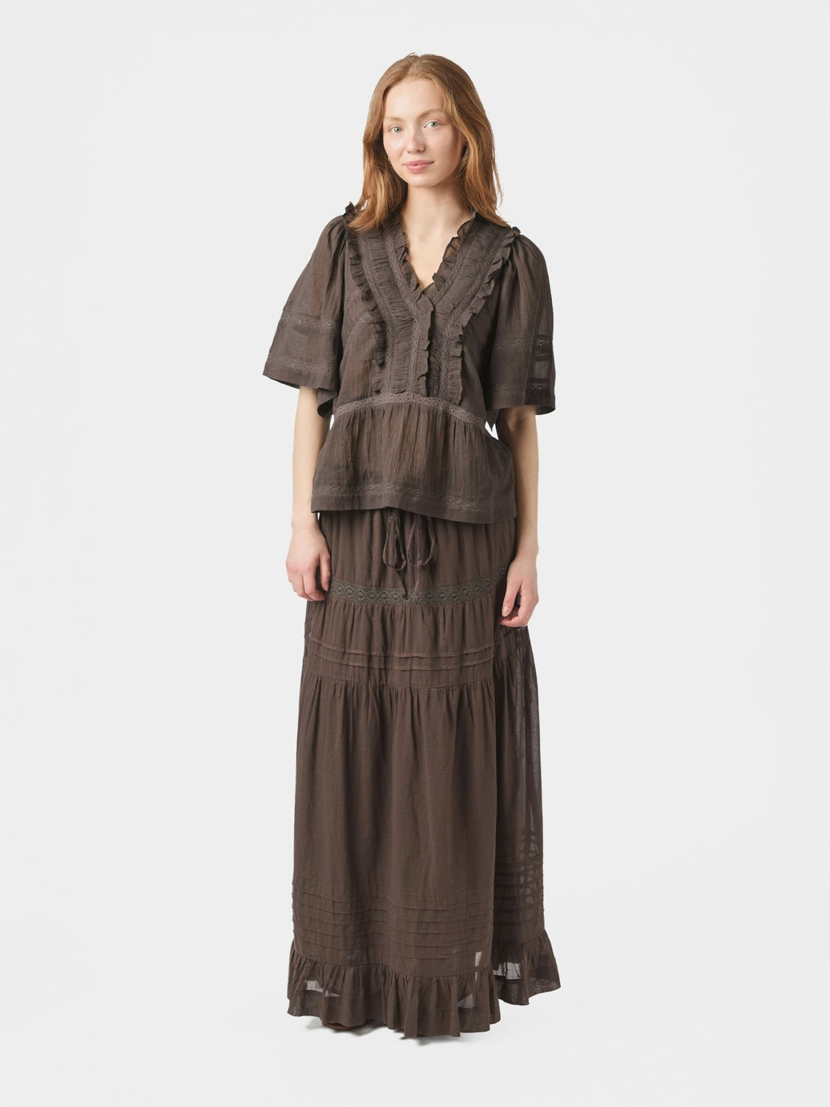Neo Noir Evienne S Voile Top
