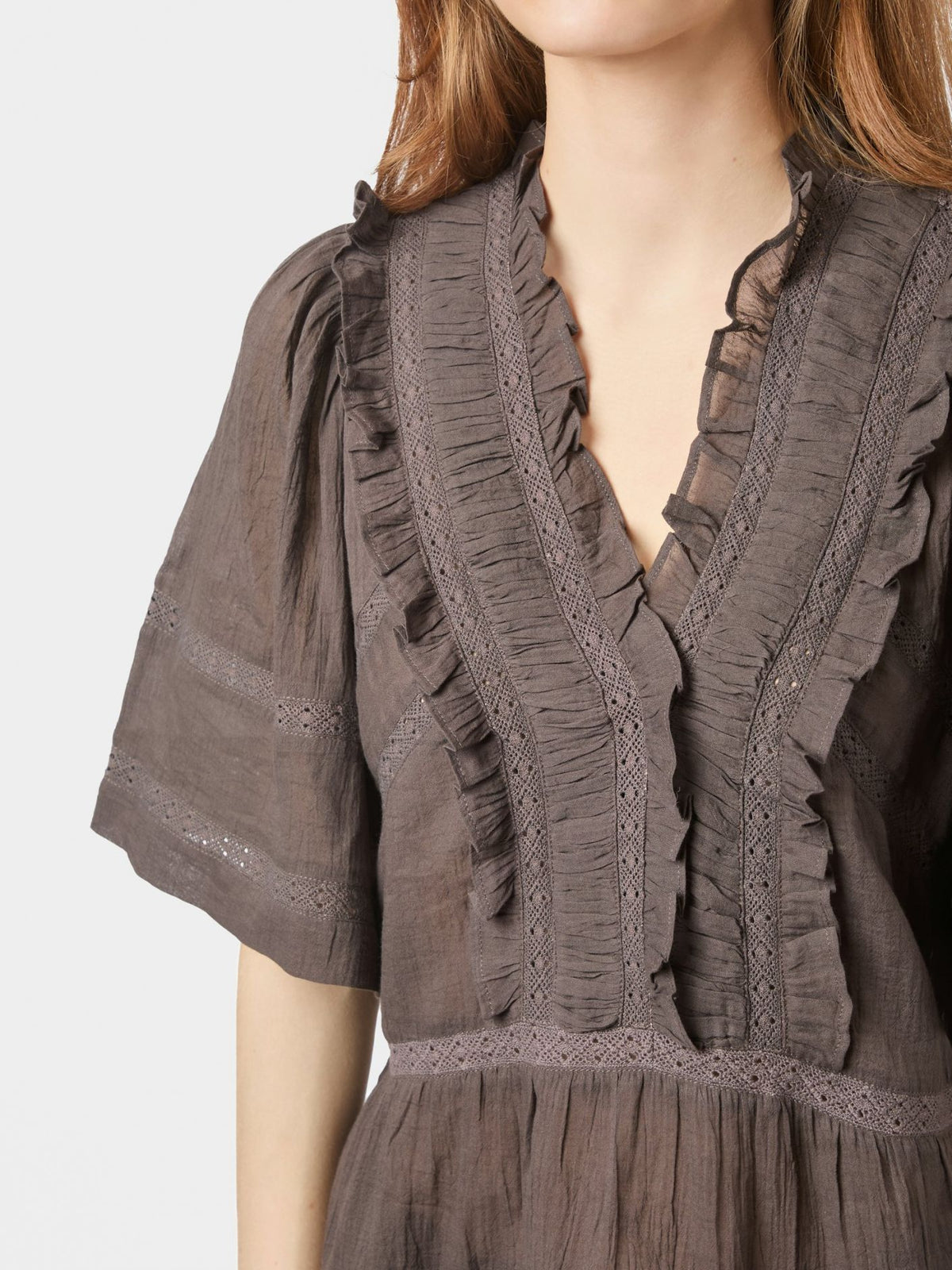 Neo Noir Evienne S Voile Top