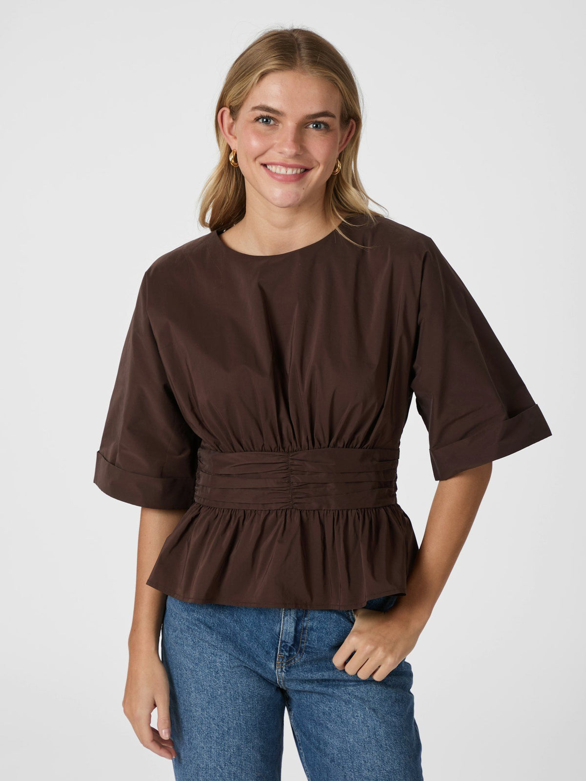 Neo Noir  Annegret Poplin Blouse