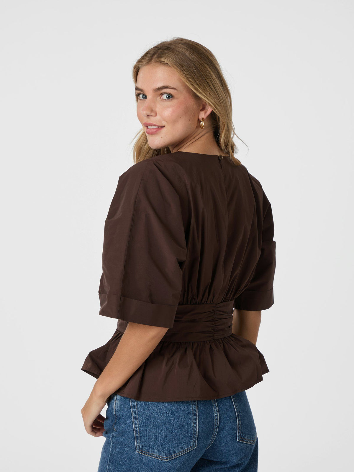 Neo Noir  Annegret Poplin Blouse