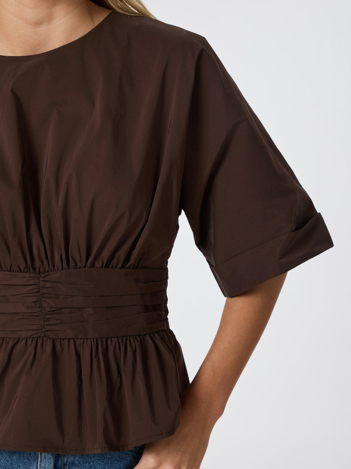 Neo Noir  Annegret Poplin Blouse