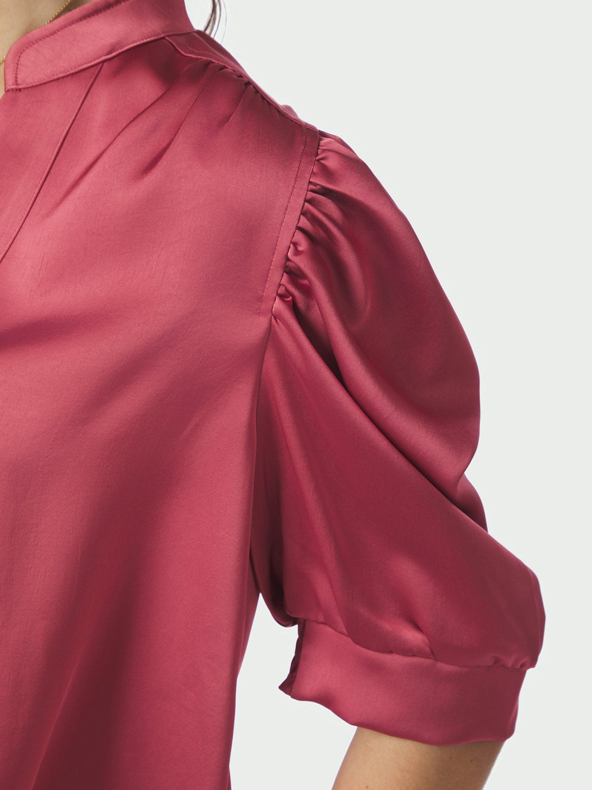 Neo Noir Roella Heavy Sateen Blouse