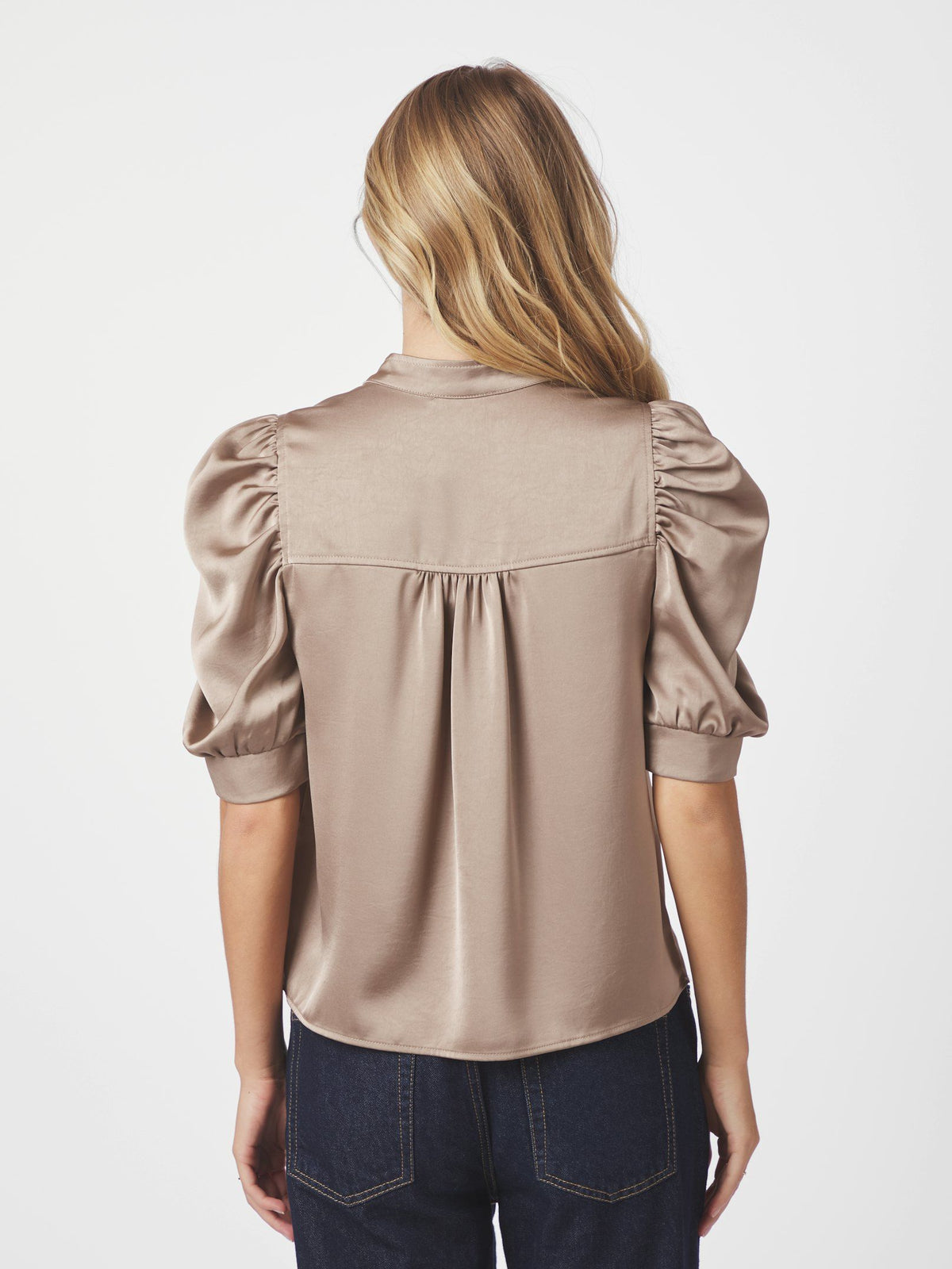 Neo Noir Roella Heavy Sateen Blouse