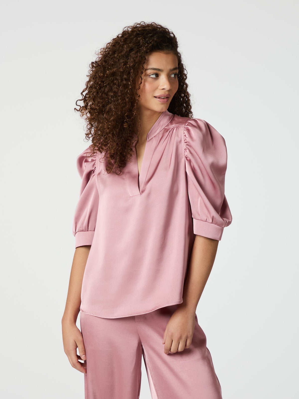 Neo Noir Roella Heavy Sateen Blouse