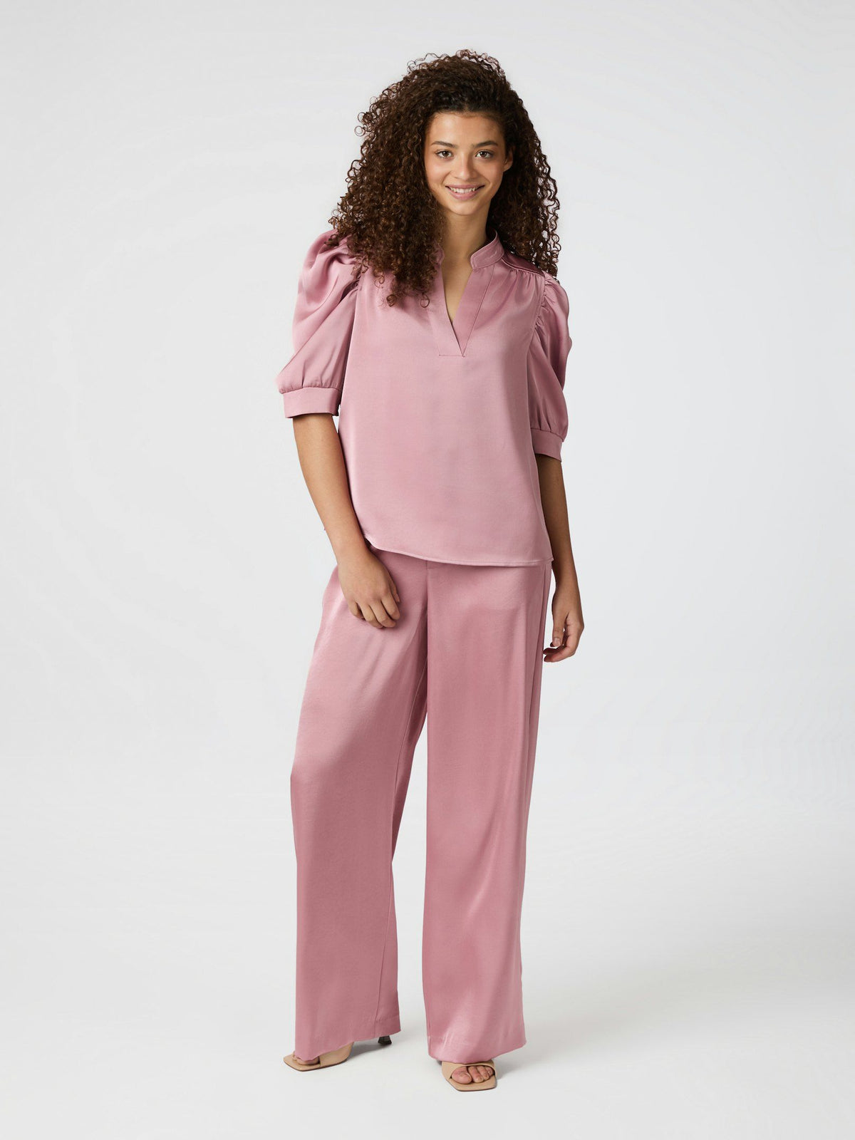 Neo Noir Roella Heavy Sateen Blouse