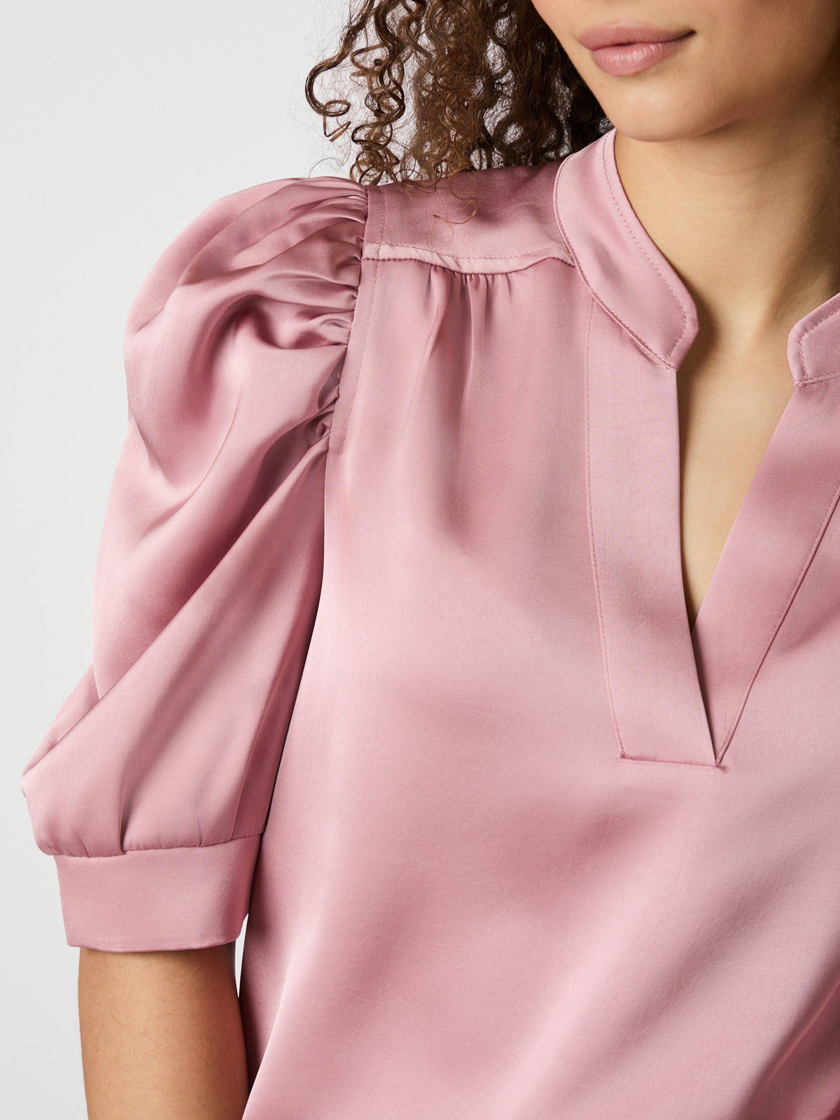 Neo Noir Roella Heavy Sateen Blouse