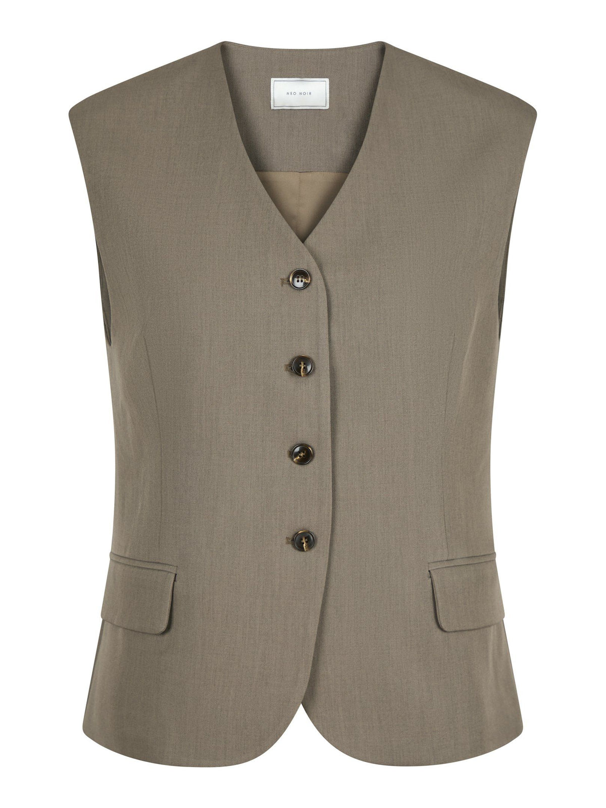 Neo Noir Gamina Structure Waistcoat