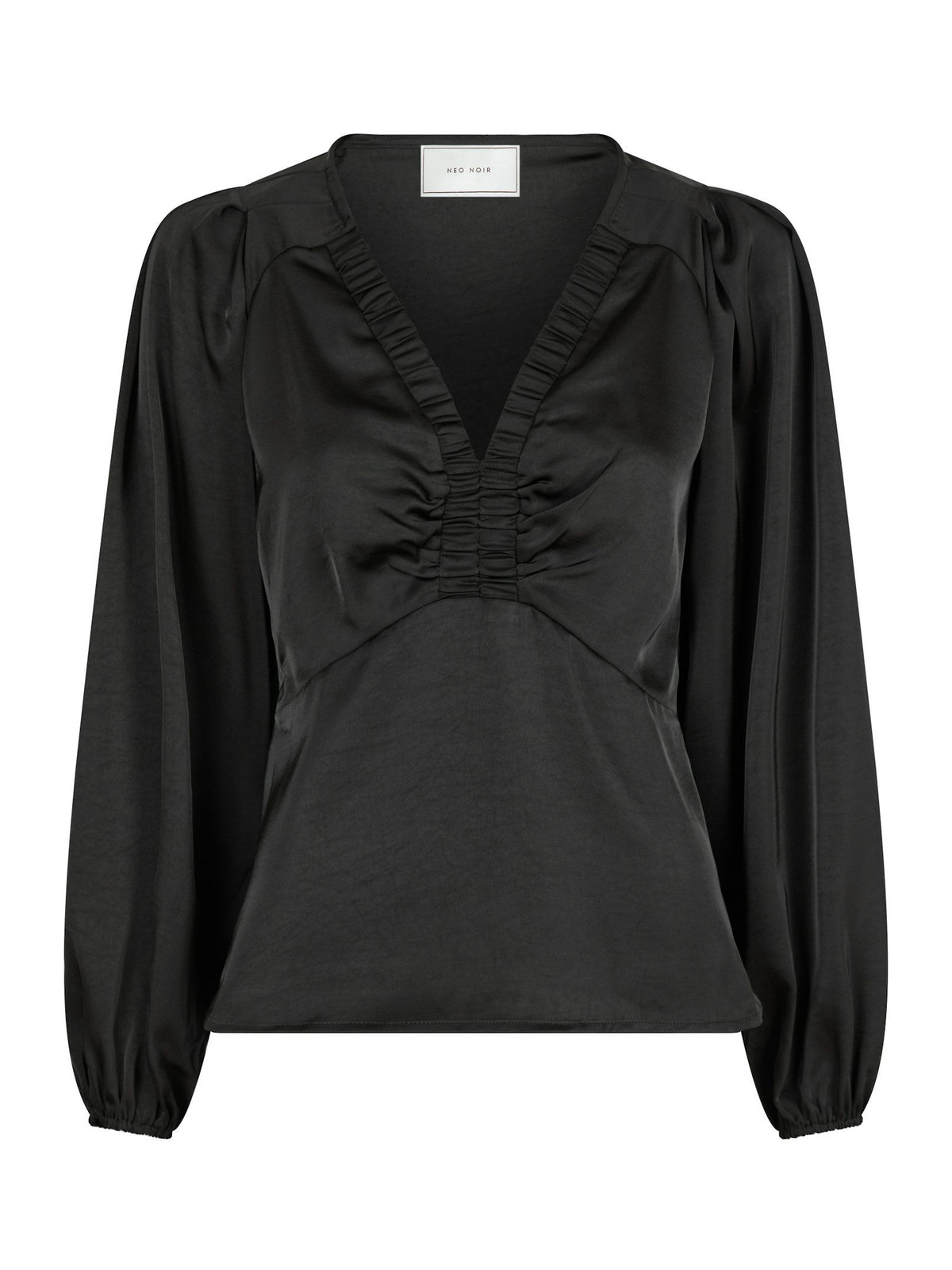 Neo Noir Istana Heavy Sateen Blouse