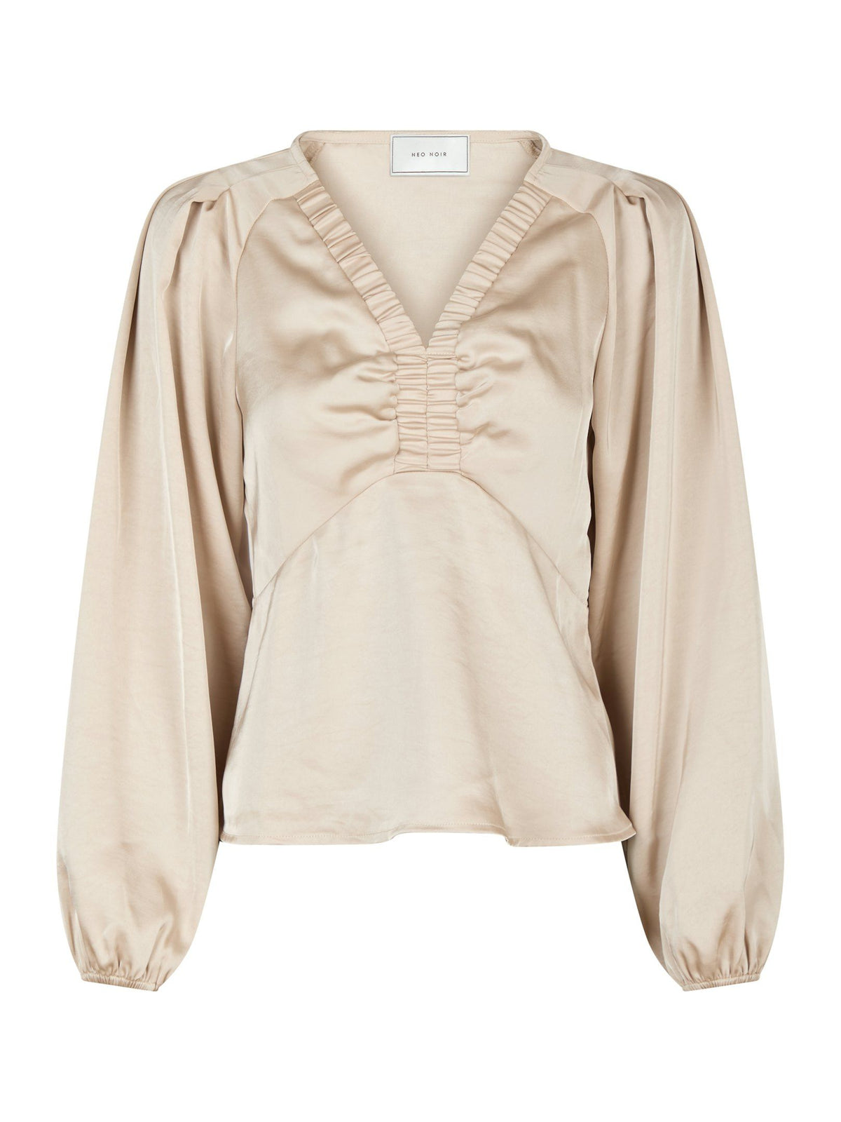 Neo Noir Istana Heavy Sateen Blouse