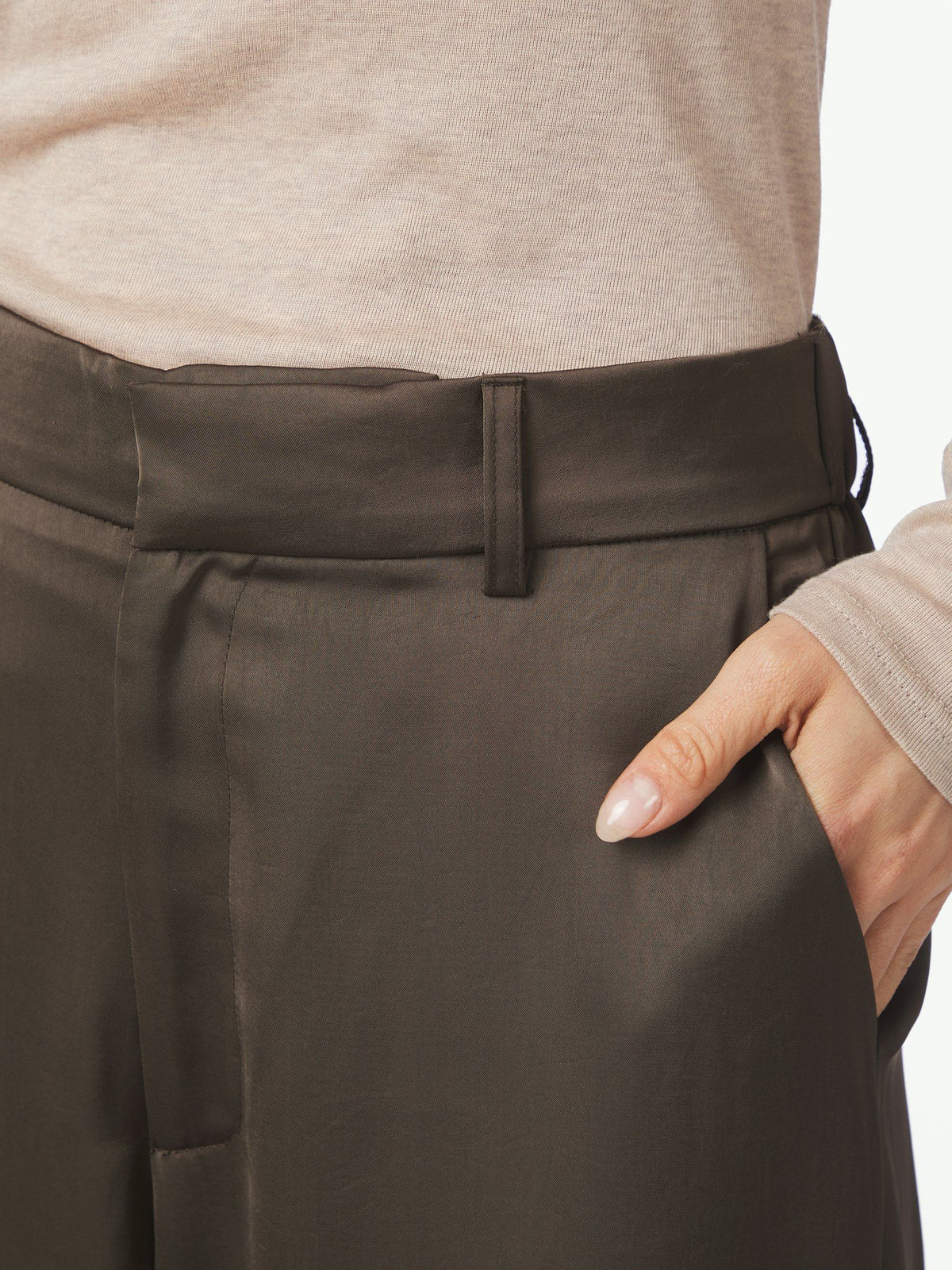 Neo Noir Emmett Heavy Sateen Pants