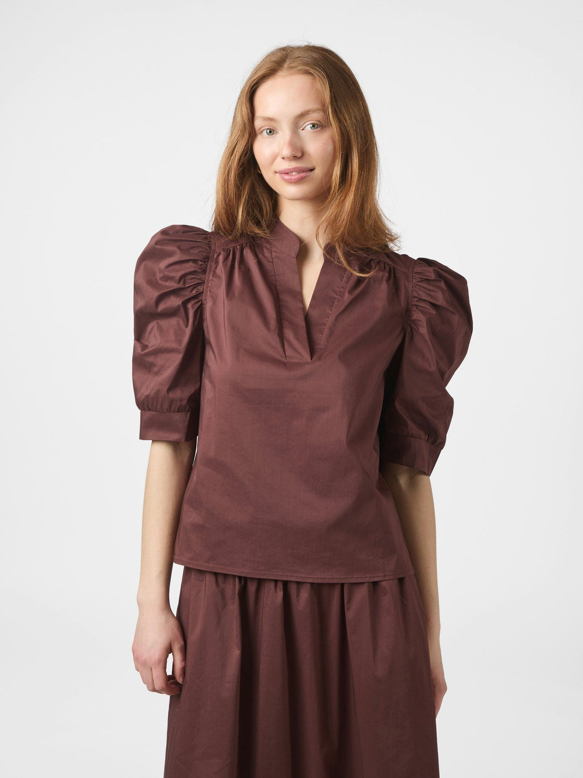 Neo Noir Roella Poplin Blouse