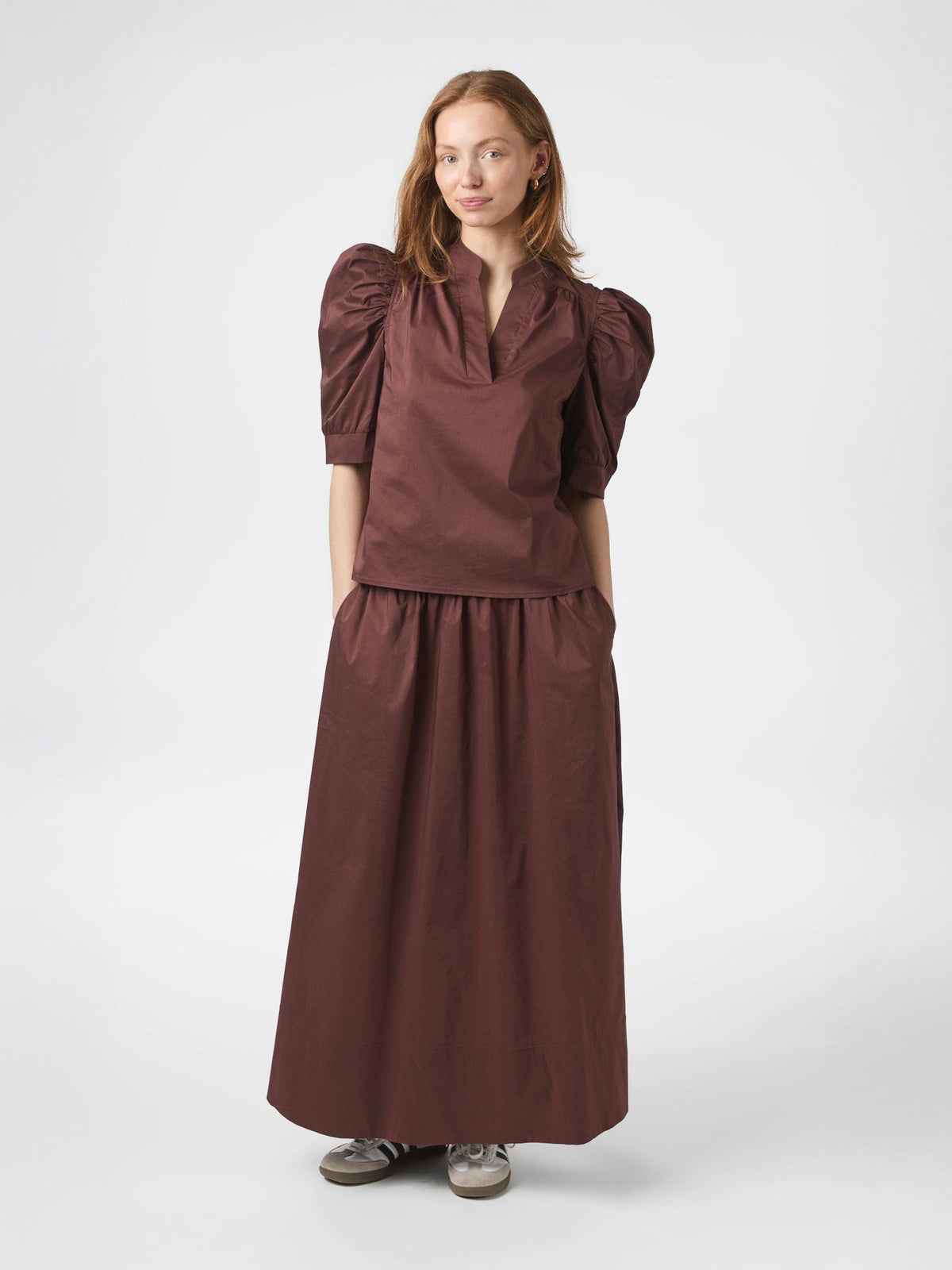 Neo Noir Roella Poplin Blouse