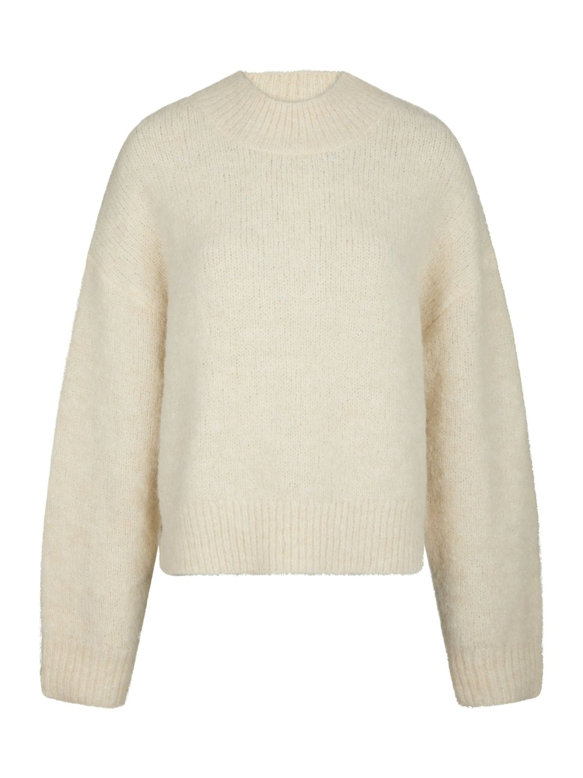 Neo Noir Paulina Fluffy Knit Blouse