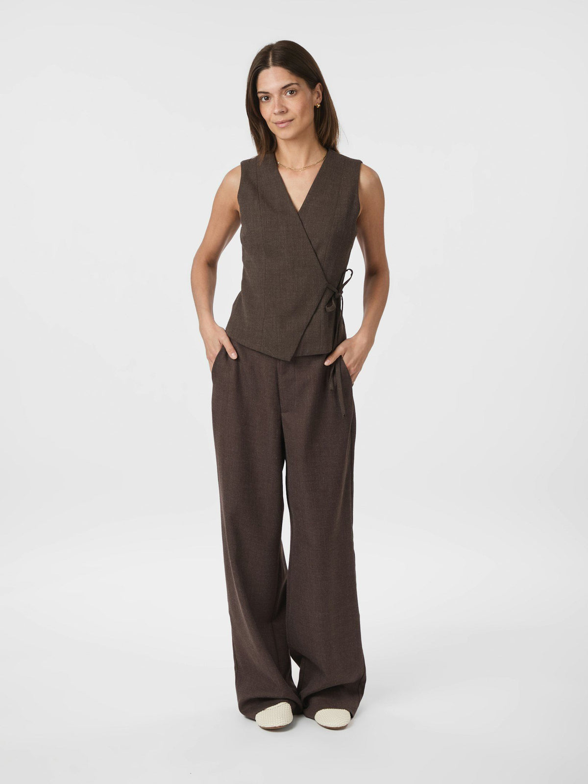 Neo Noir Emmett Melange Pants