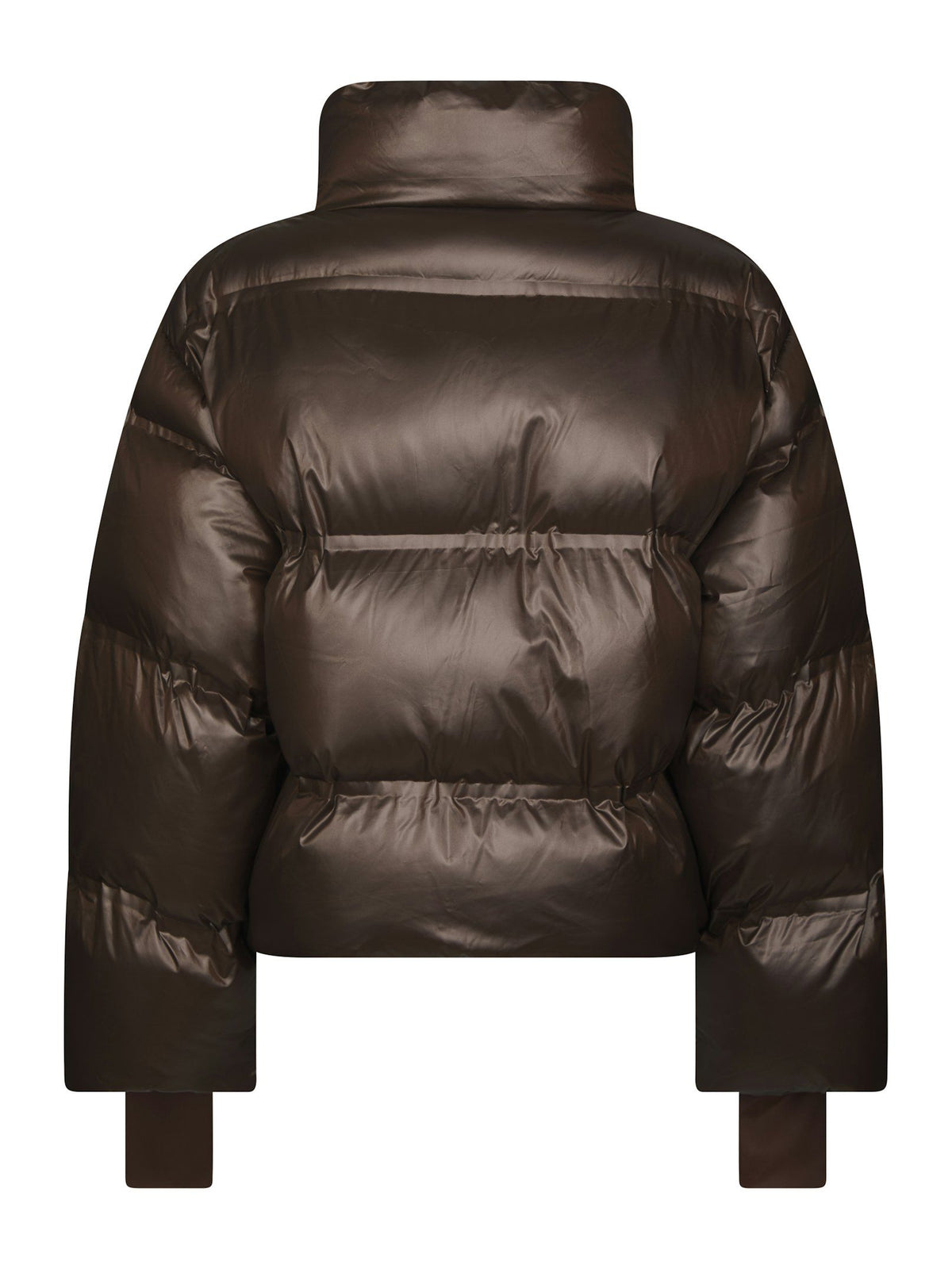 Neo Noir Rhea Shiny Puffer Jacket