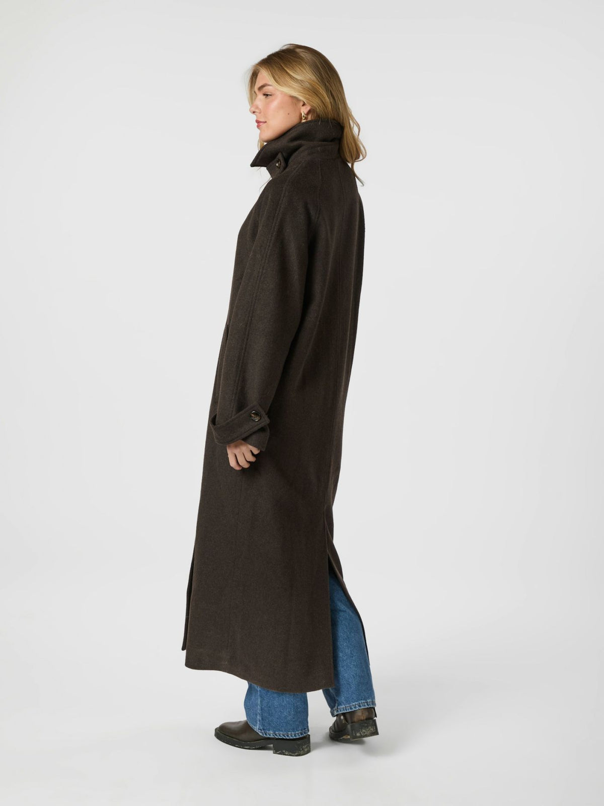 Neo Noir Keaton Woll Coat