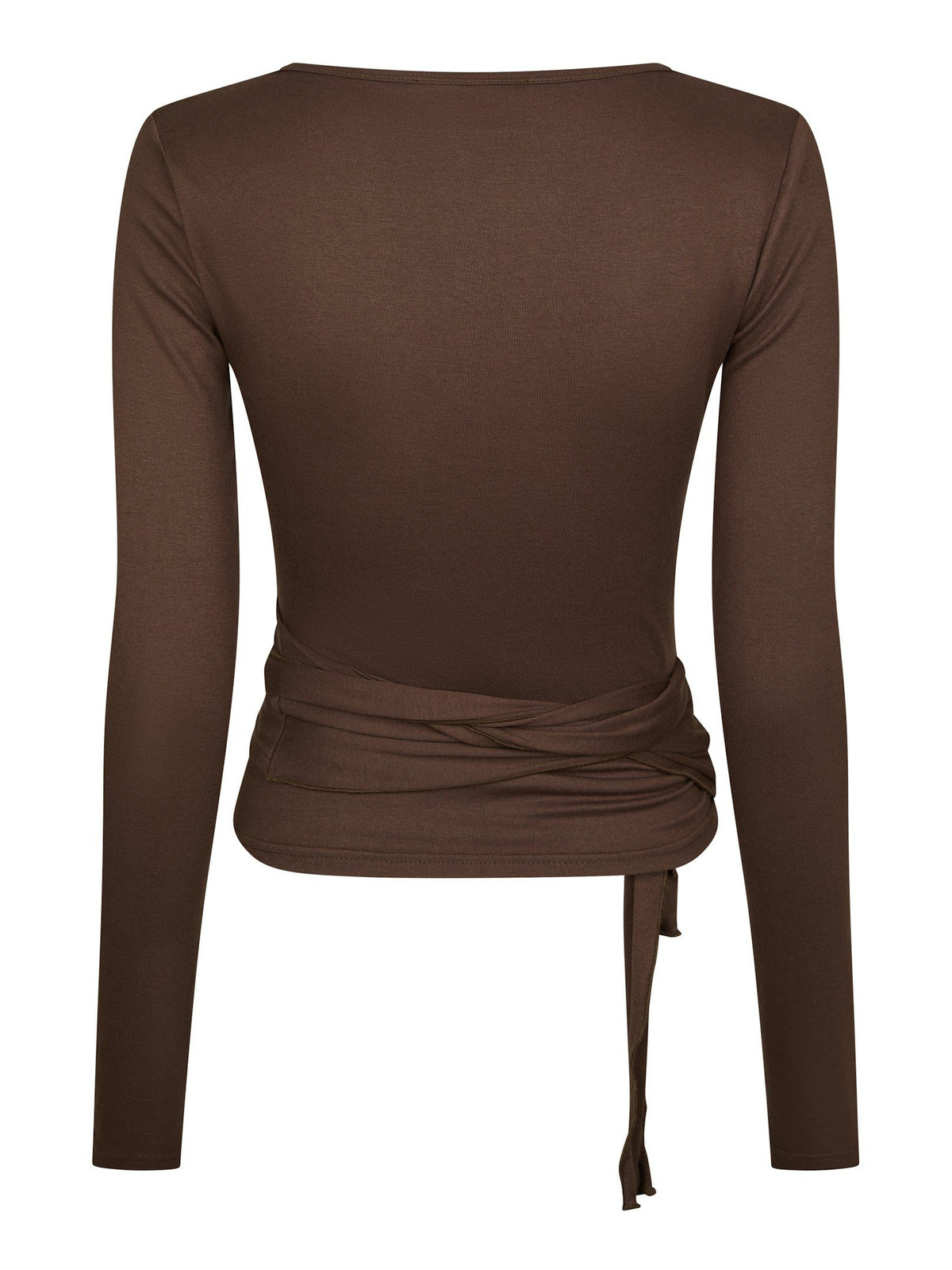 Neo Noir Nia Jersey Wrap Blouse