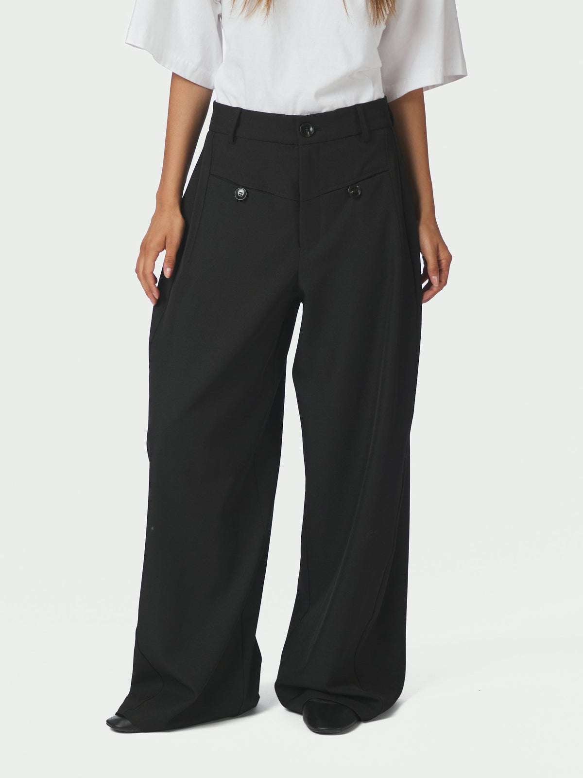 Neo Noir Massie Structure Pants