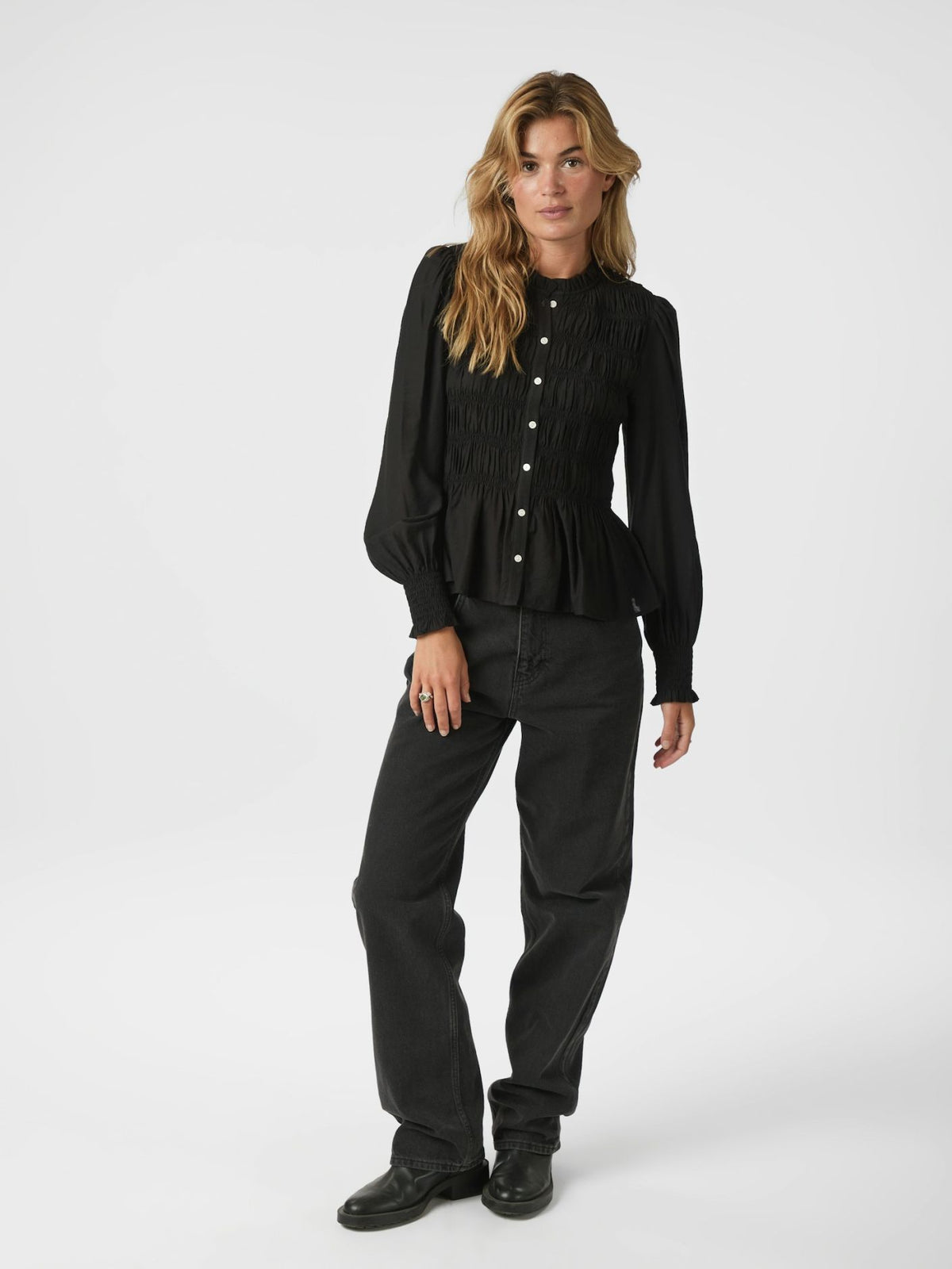 Neo Noir Mocca Smock