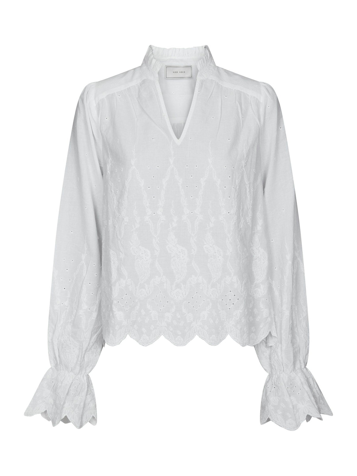 Neo Noir Amara Delicate Emb Blouse