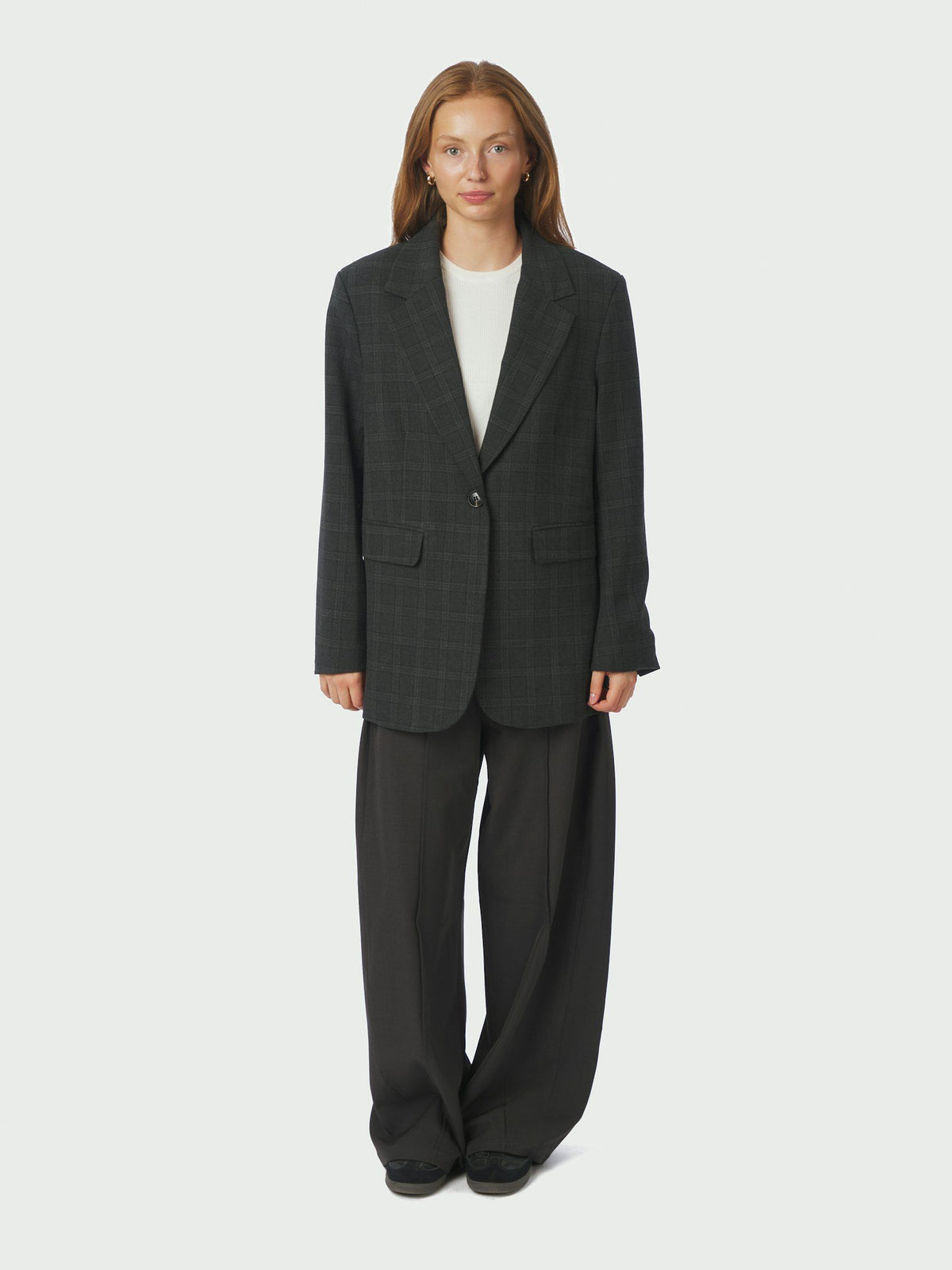 Neo Noir Gaby Check Blazer