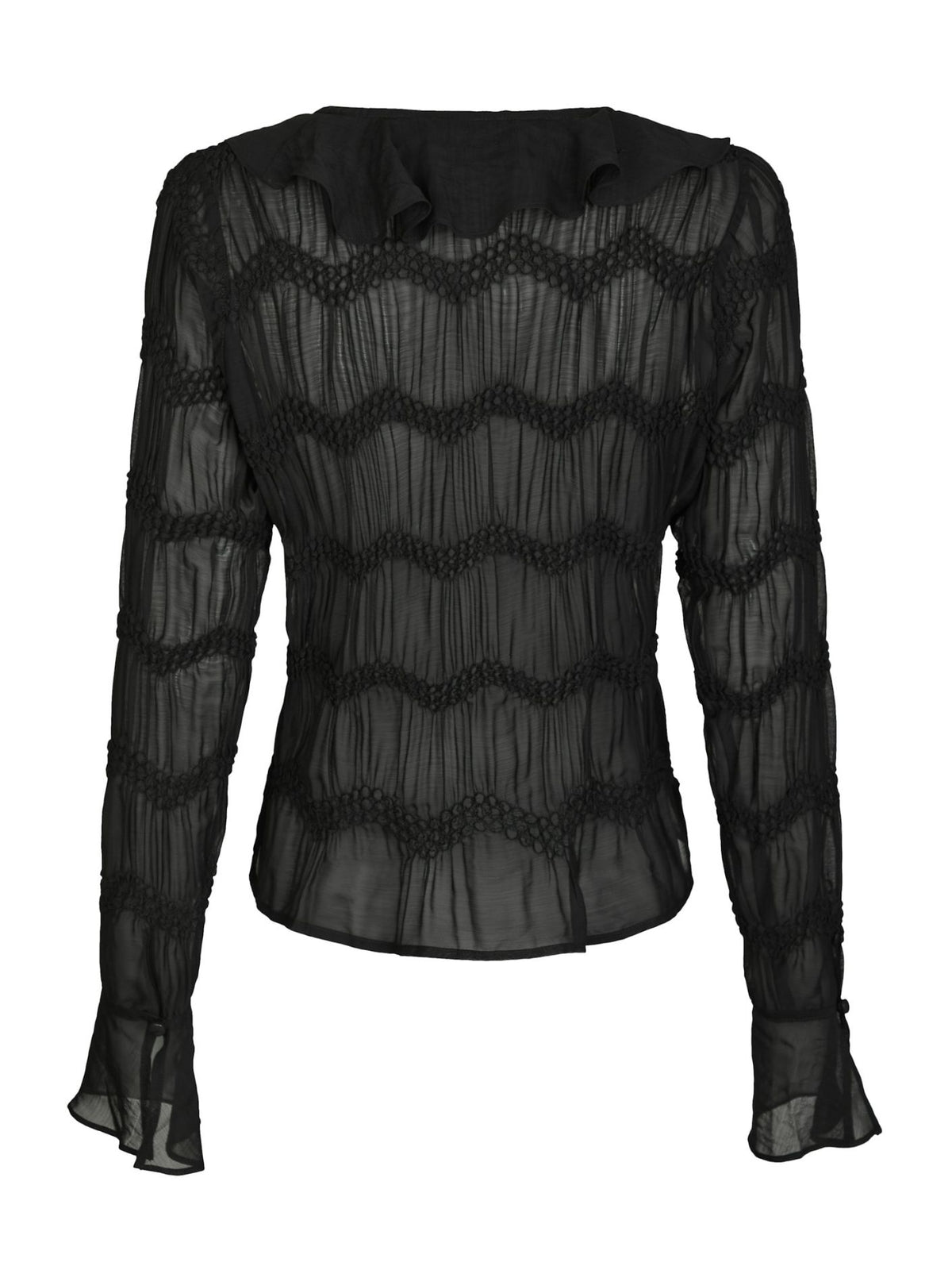 Neo Noir Anika Crepe Ciffon Blouse