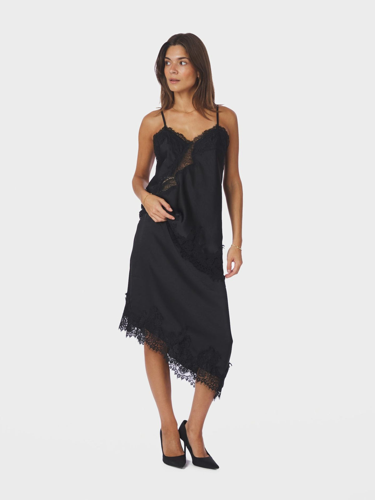 Neo Noir Fiora Lace Skirt