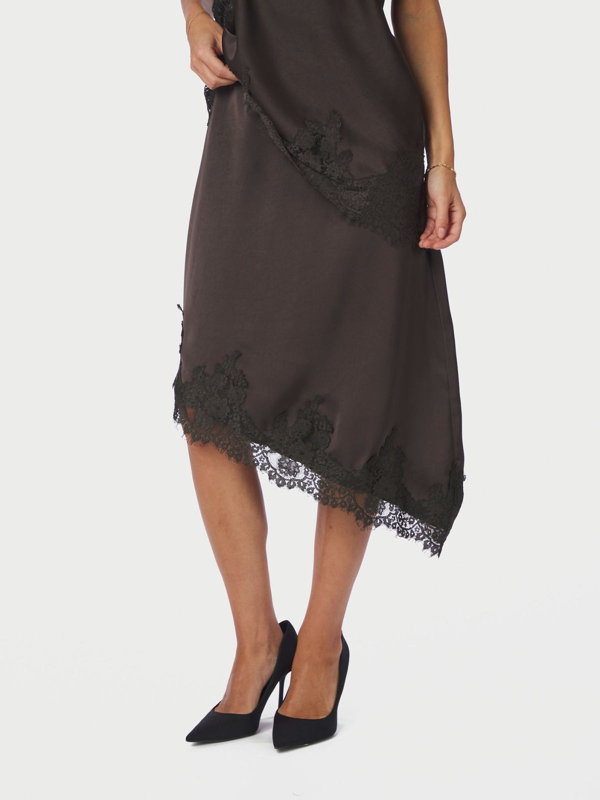 Neo Noir Fiora Lace Skirt
