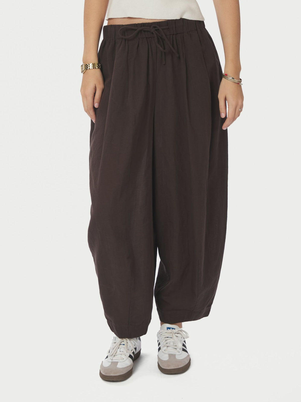 Neo Noir Prina Linen Pants