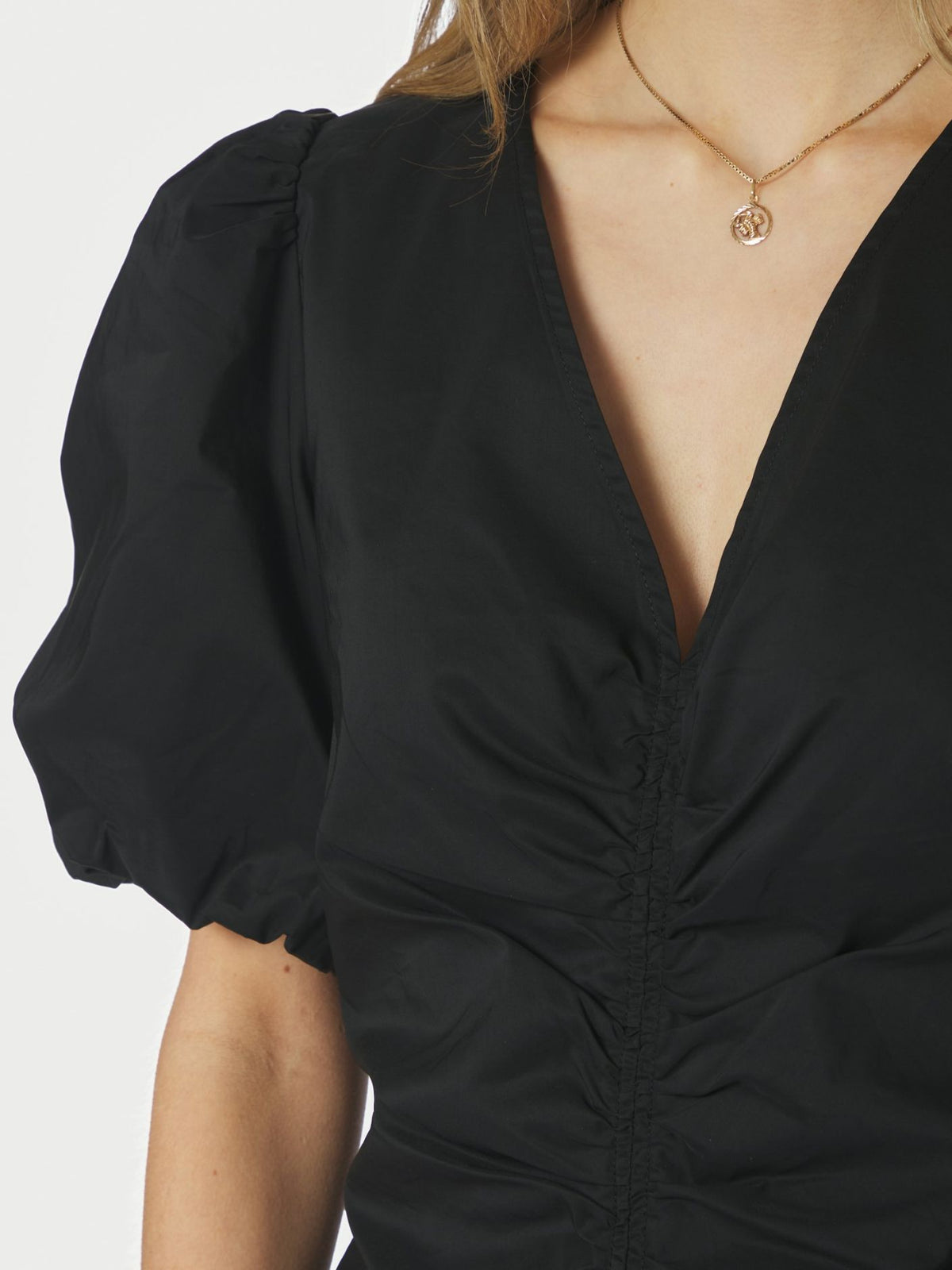 Neo Noir Zaria Poplin Blouse