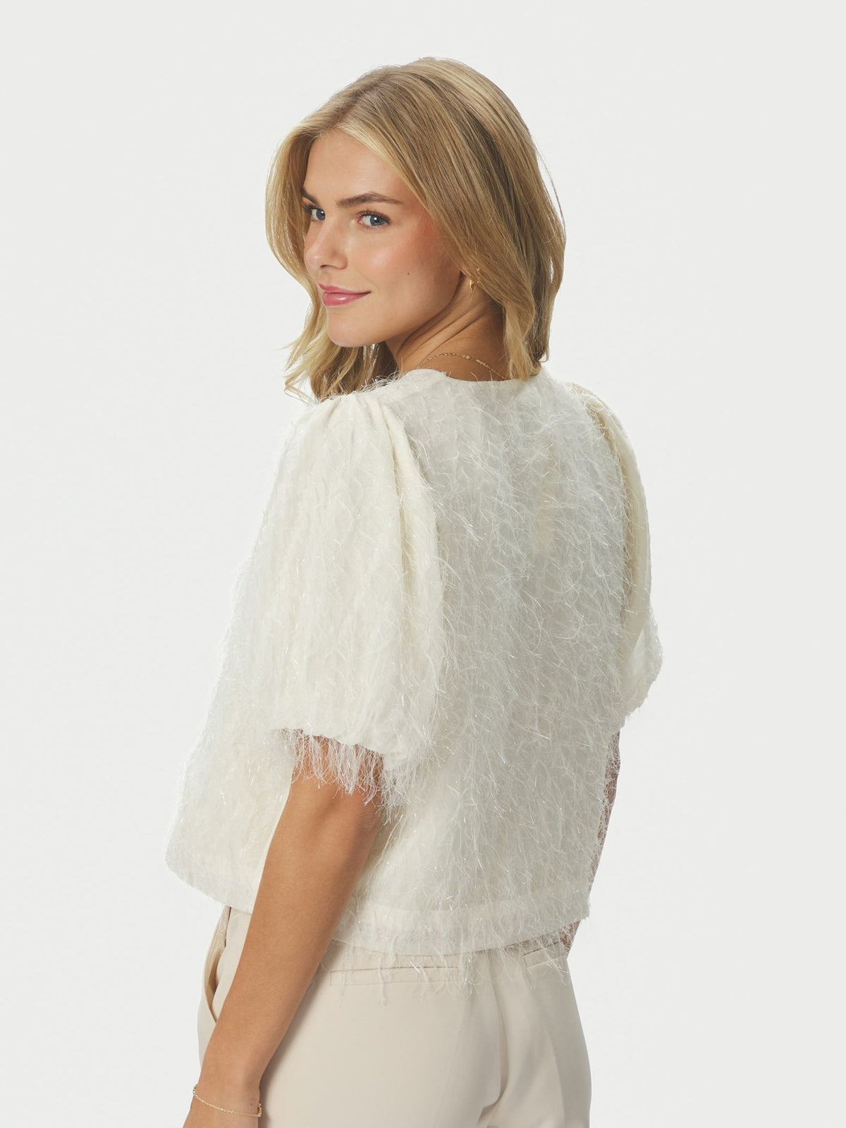 Neo Noir Asia Frilly Blouse