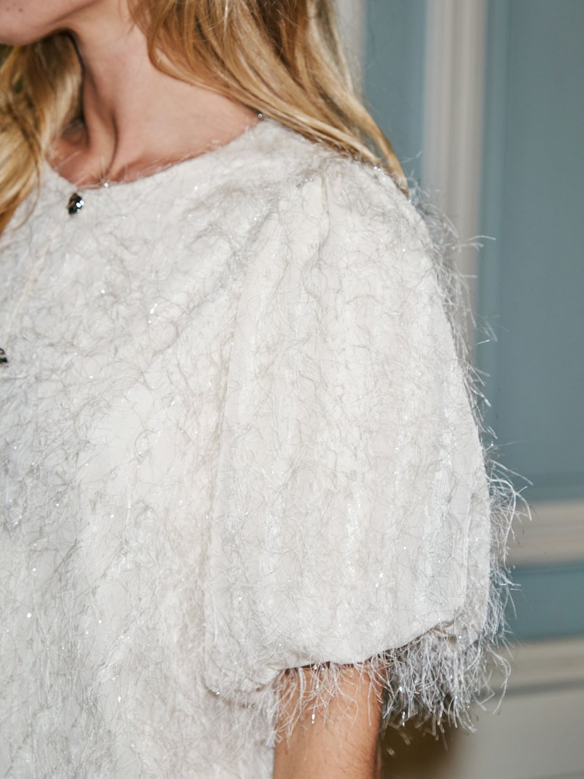 Neo Noir Asia Frilly Blouse