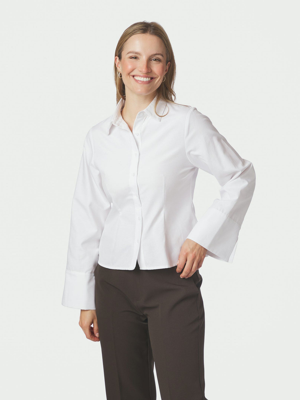 Neo Noir Rosa Oxford Shirt