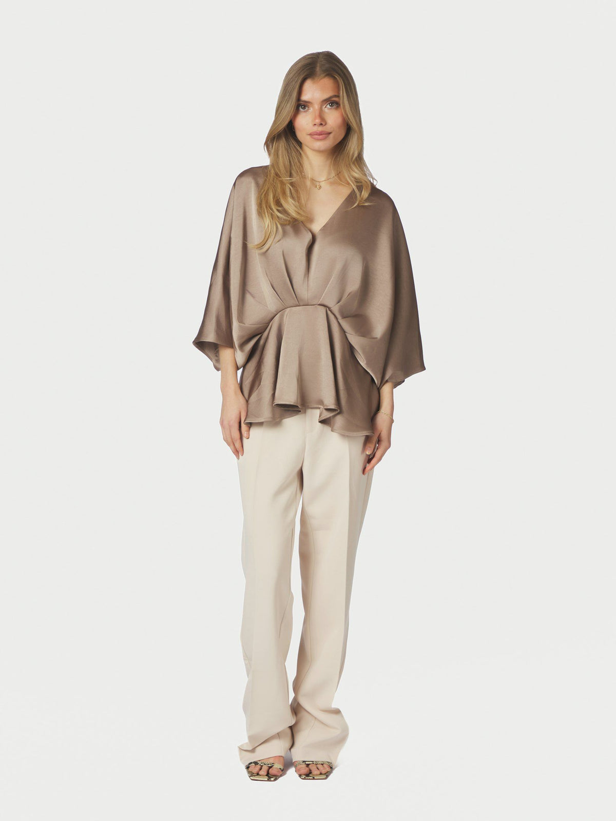 Neo Noir Rivina Heavy Sateen Blouse