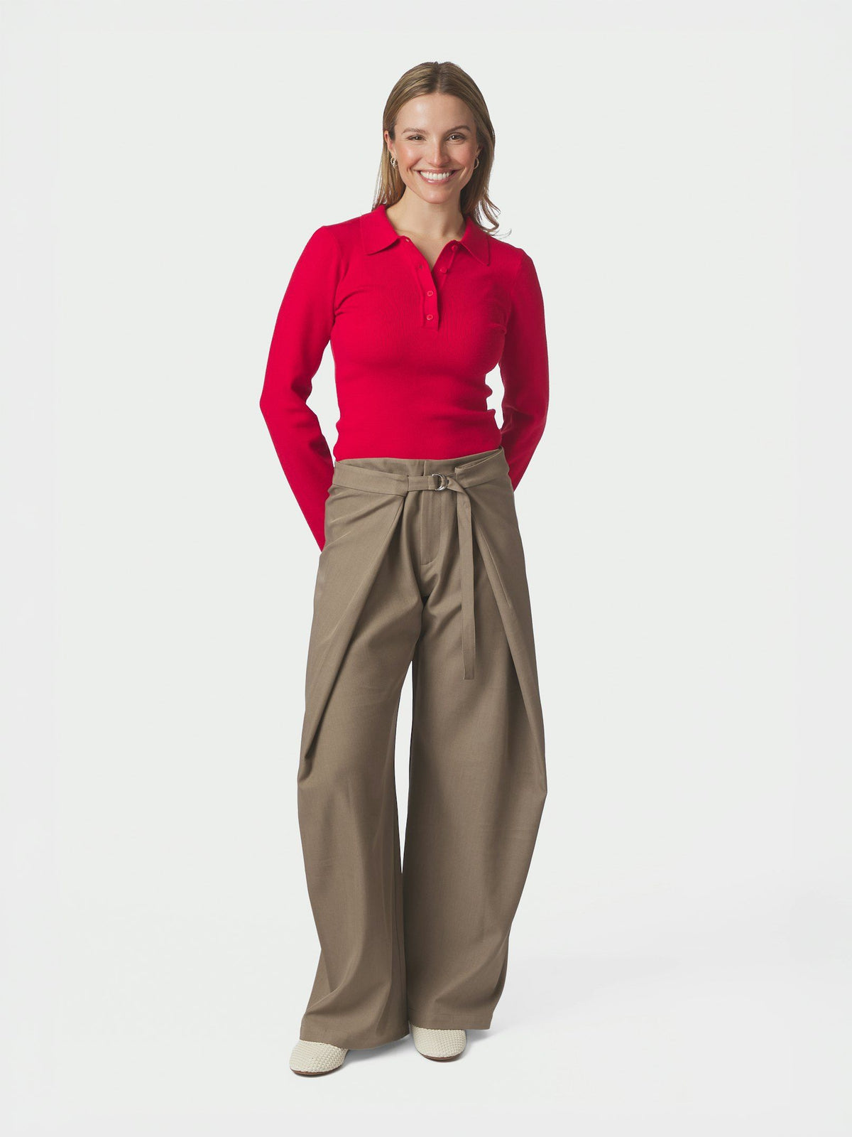 Neo Noir Xanya Structure Pants