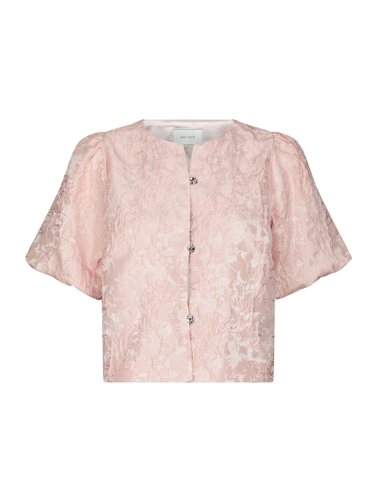 Neo Noir Aisa Soft Brocade Blouse