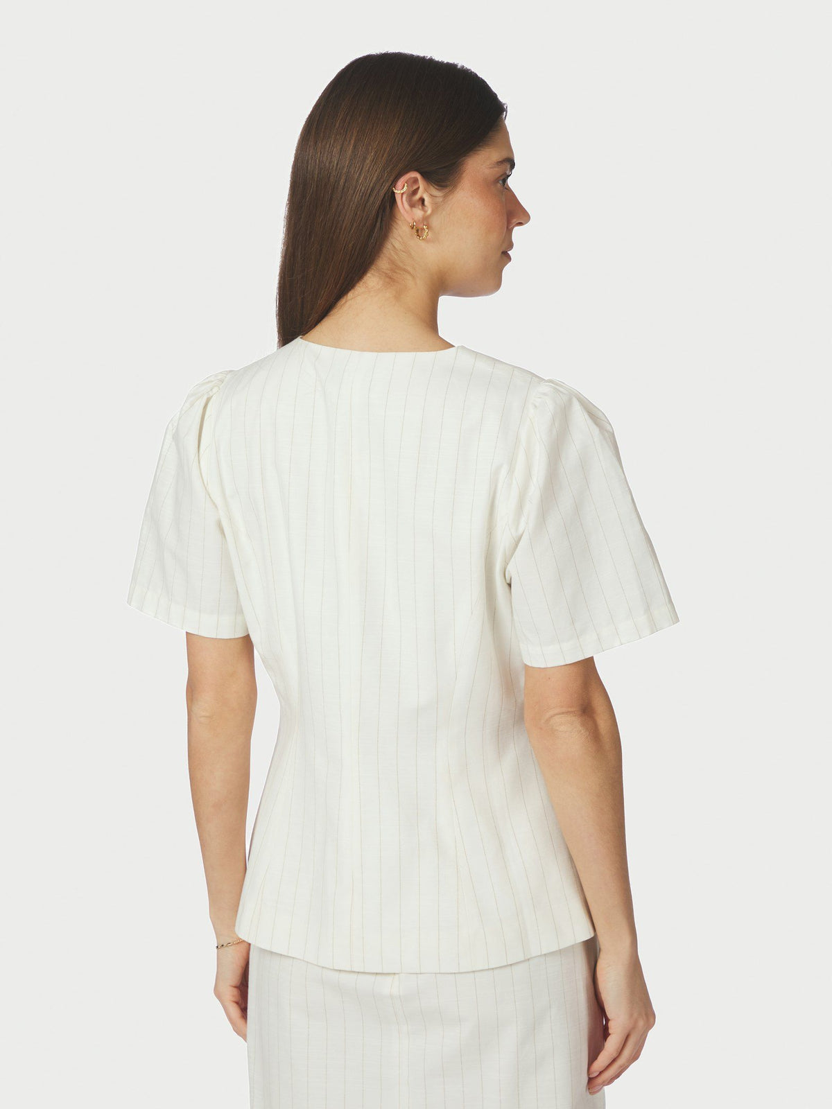 Neo Noir Jules Summer Stripe Blouse