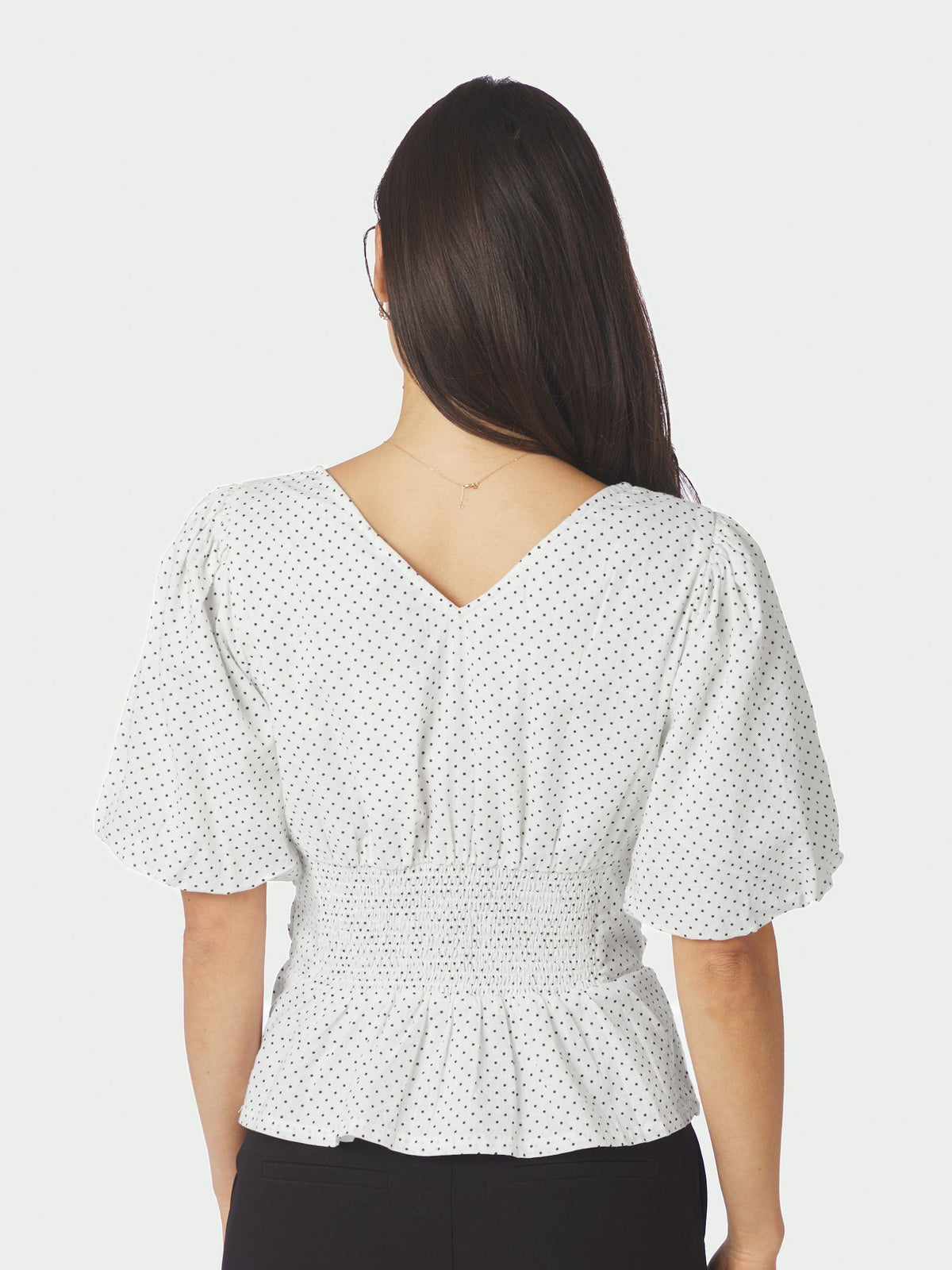 Neo Noir Sapura Mini Dot Blouse