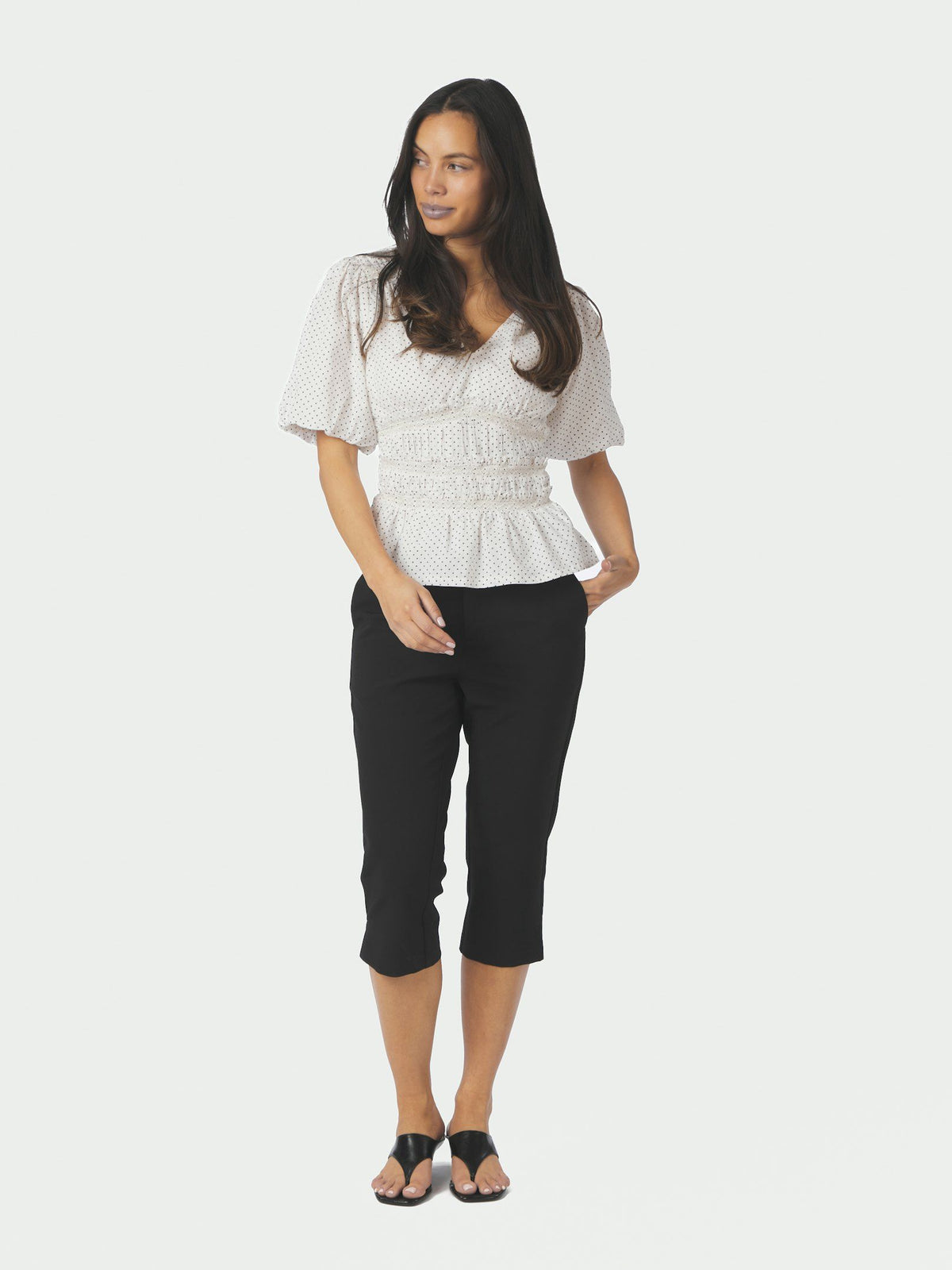 Neo Noir Sapura Mini Dot Blouse