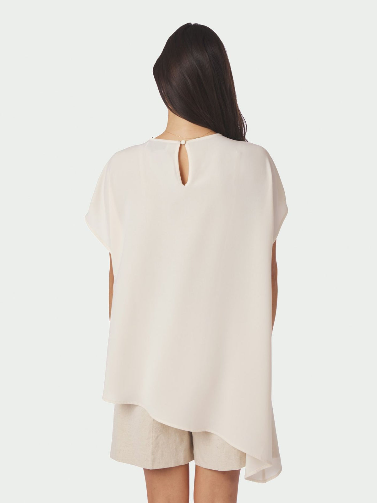Neo Noir Nerita Asymmetric Blouse
