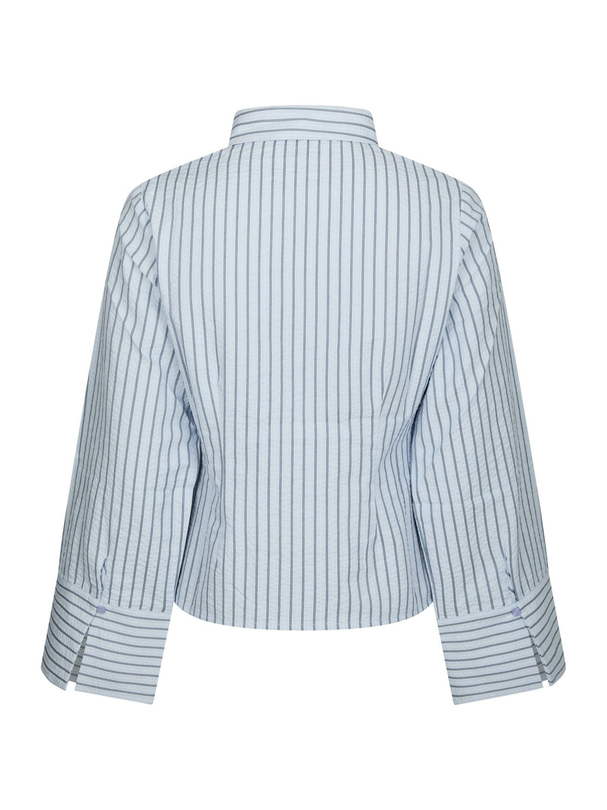 Neo Noir Rosa Striped Crepe Shirt