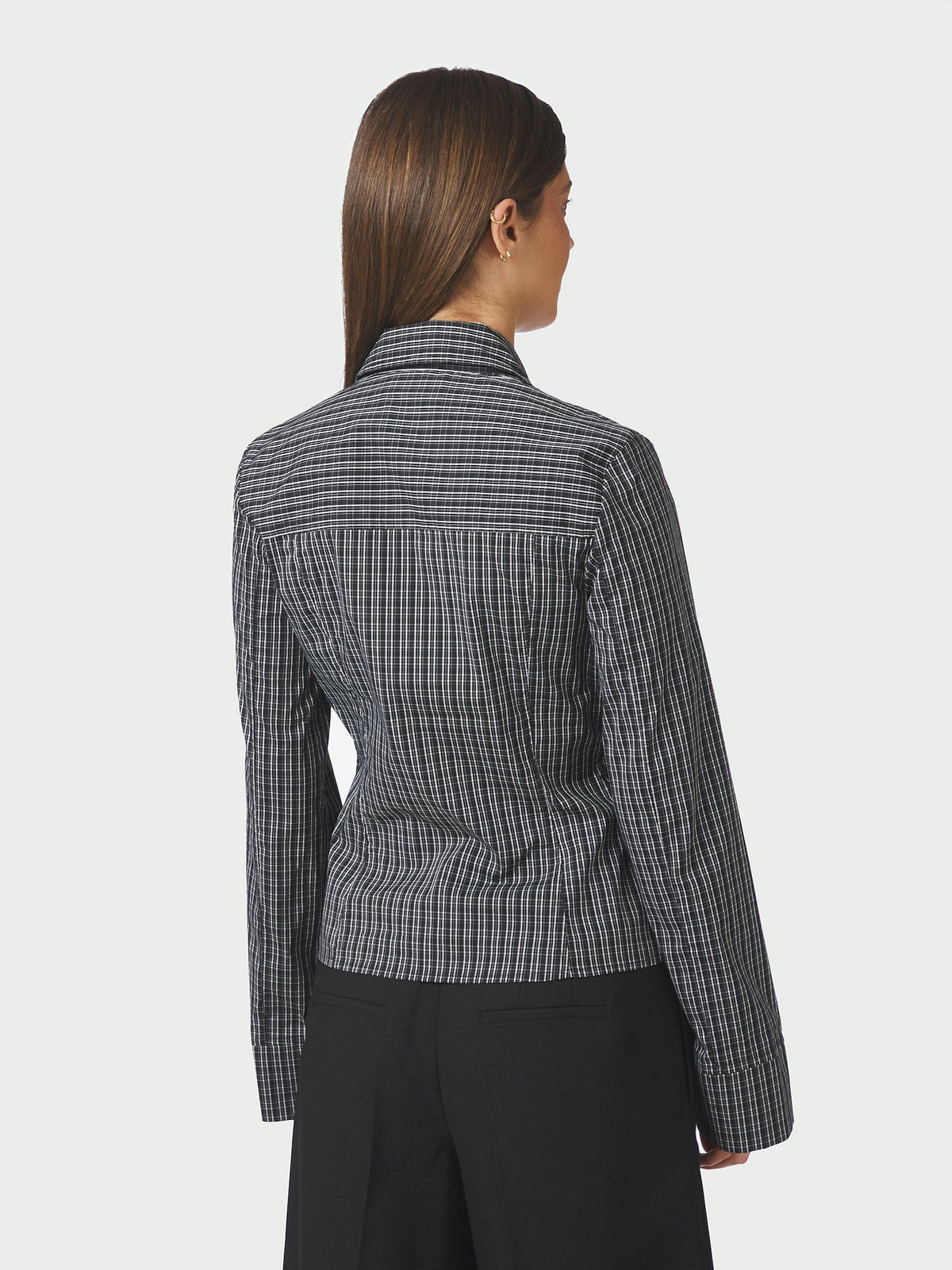 Neo Noir Cathy Zip Shirt