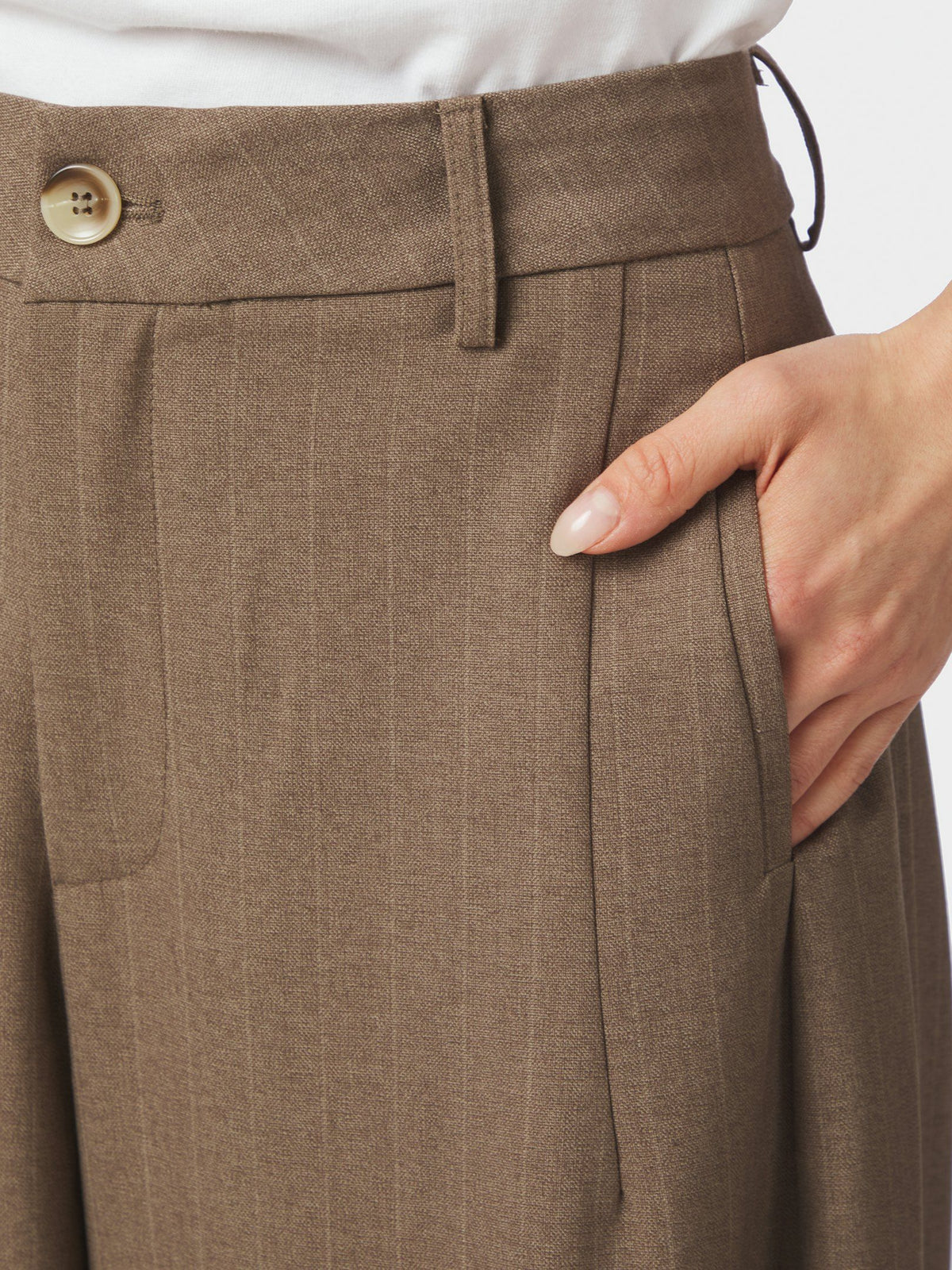 Neo Noir Essiall Pinstripe Pants